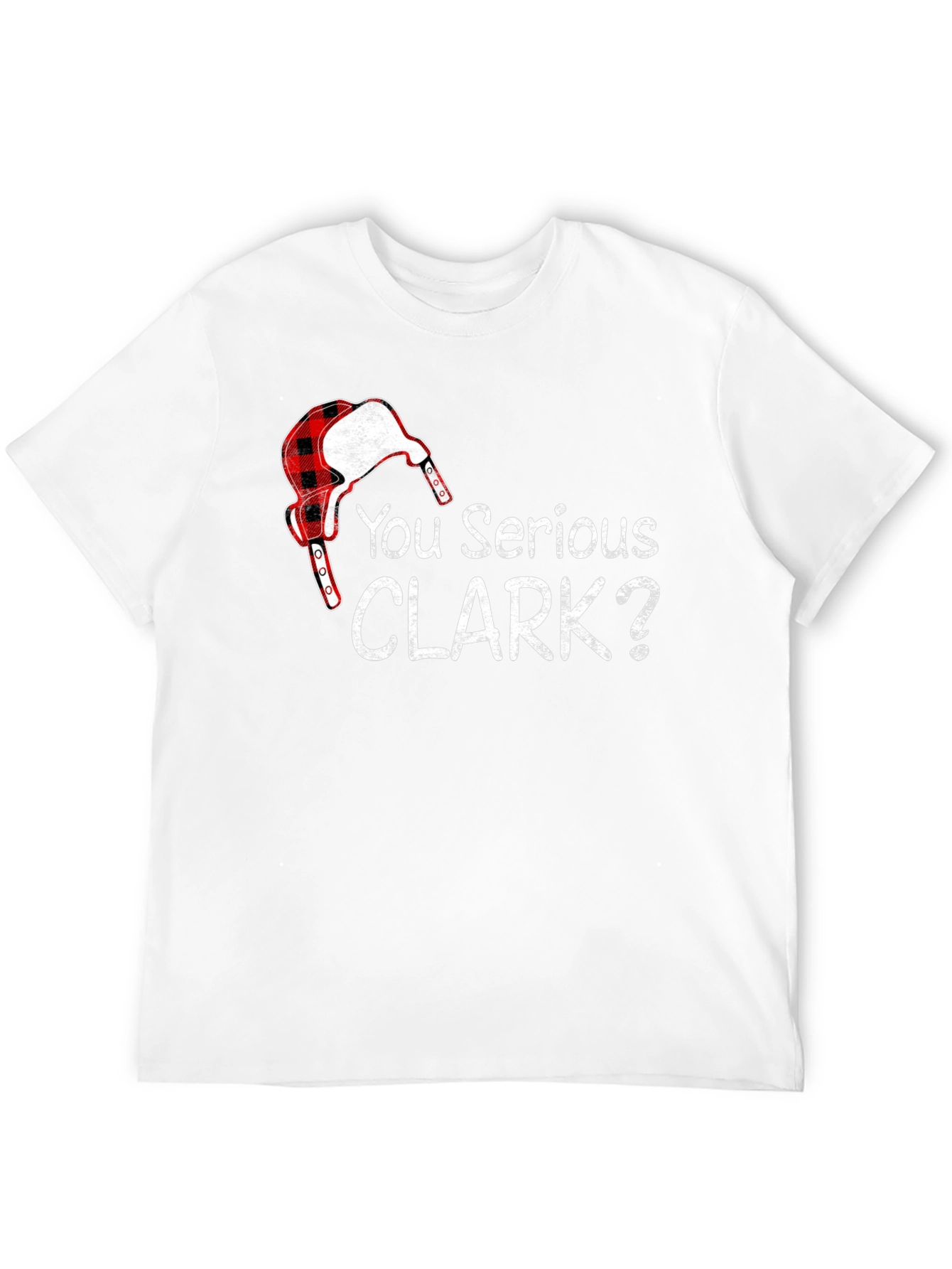 You Serious Clark? Black Graphic T-Shirt