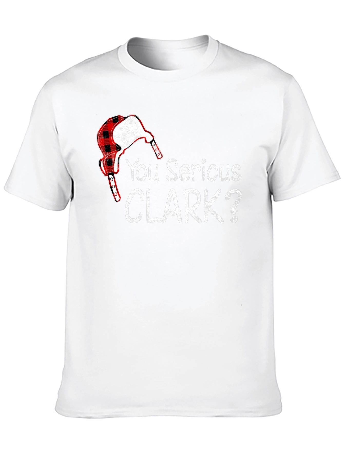 You Serious Clark? Black Graphic T-Shirt