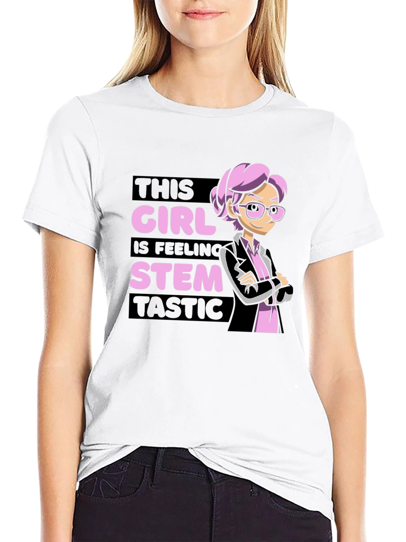 STEM Tastic Girl T-Shirt