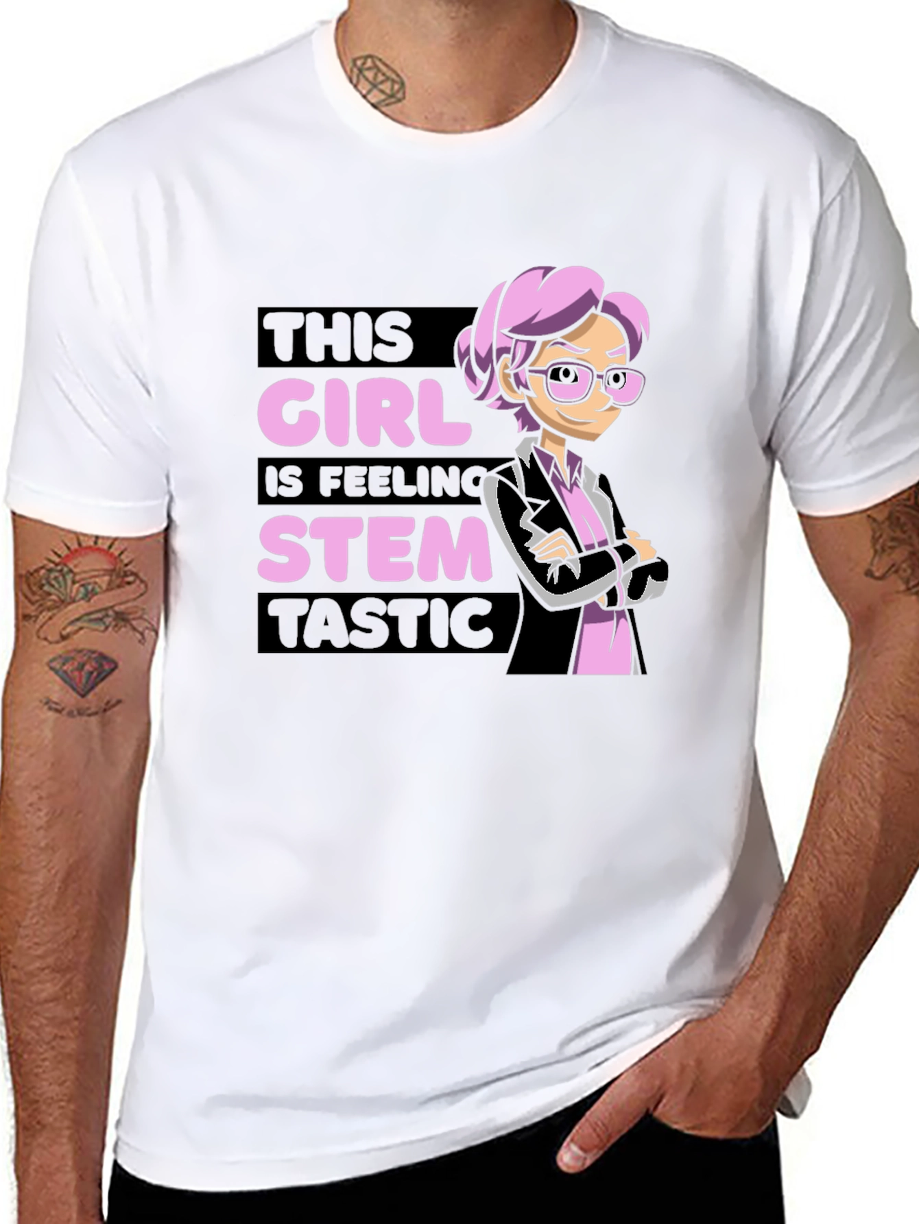 STEM Tastic Girl T-Shirt