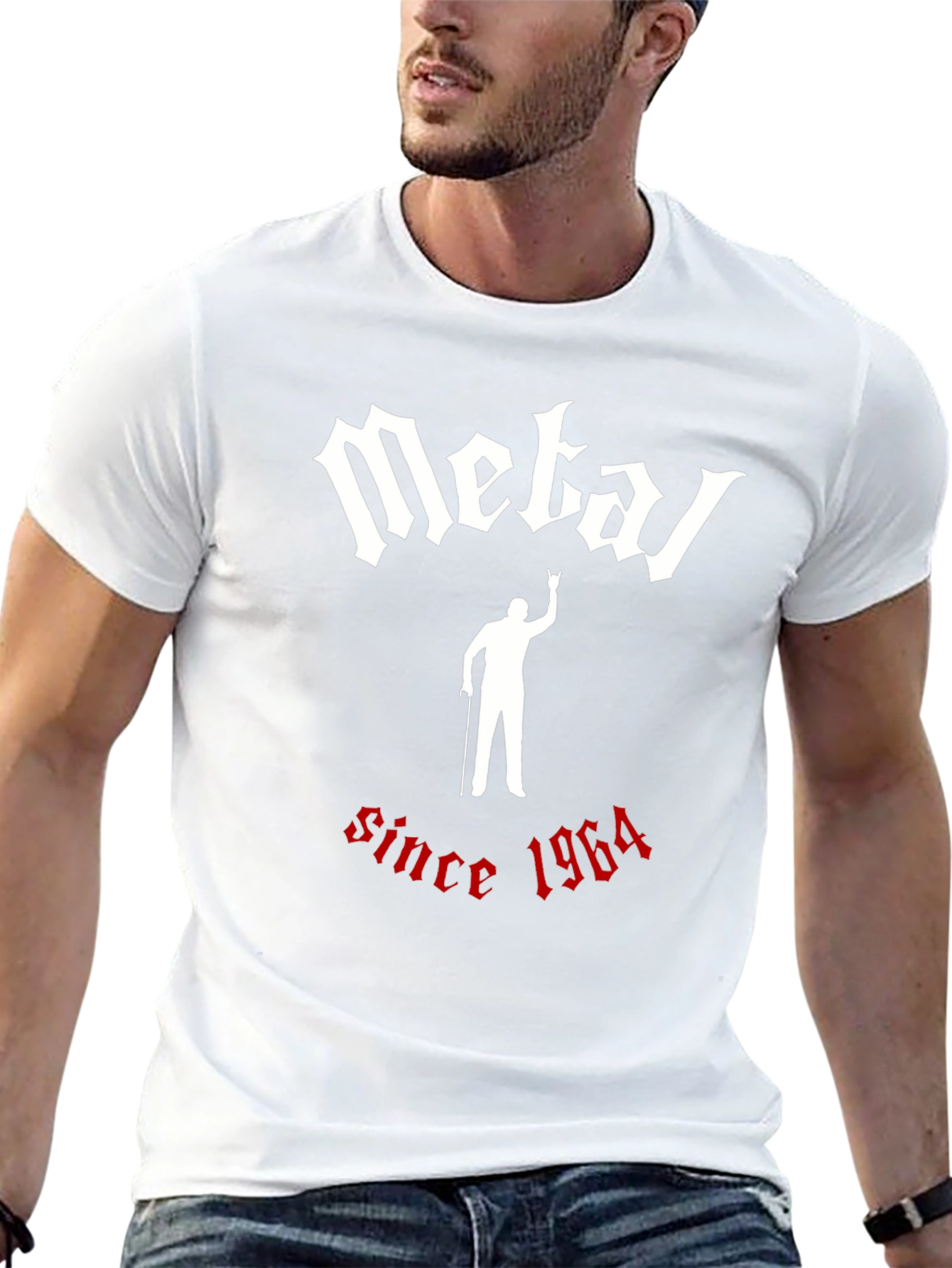 Metal Since 1964 Black T-Shirt