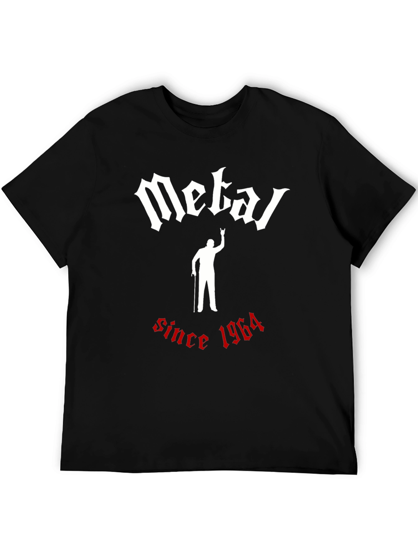 Metal Since 1964 Black T-Shirt