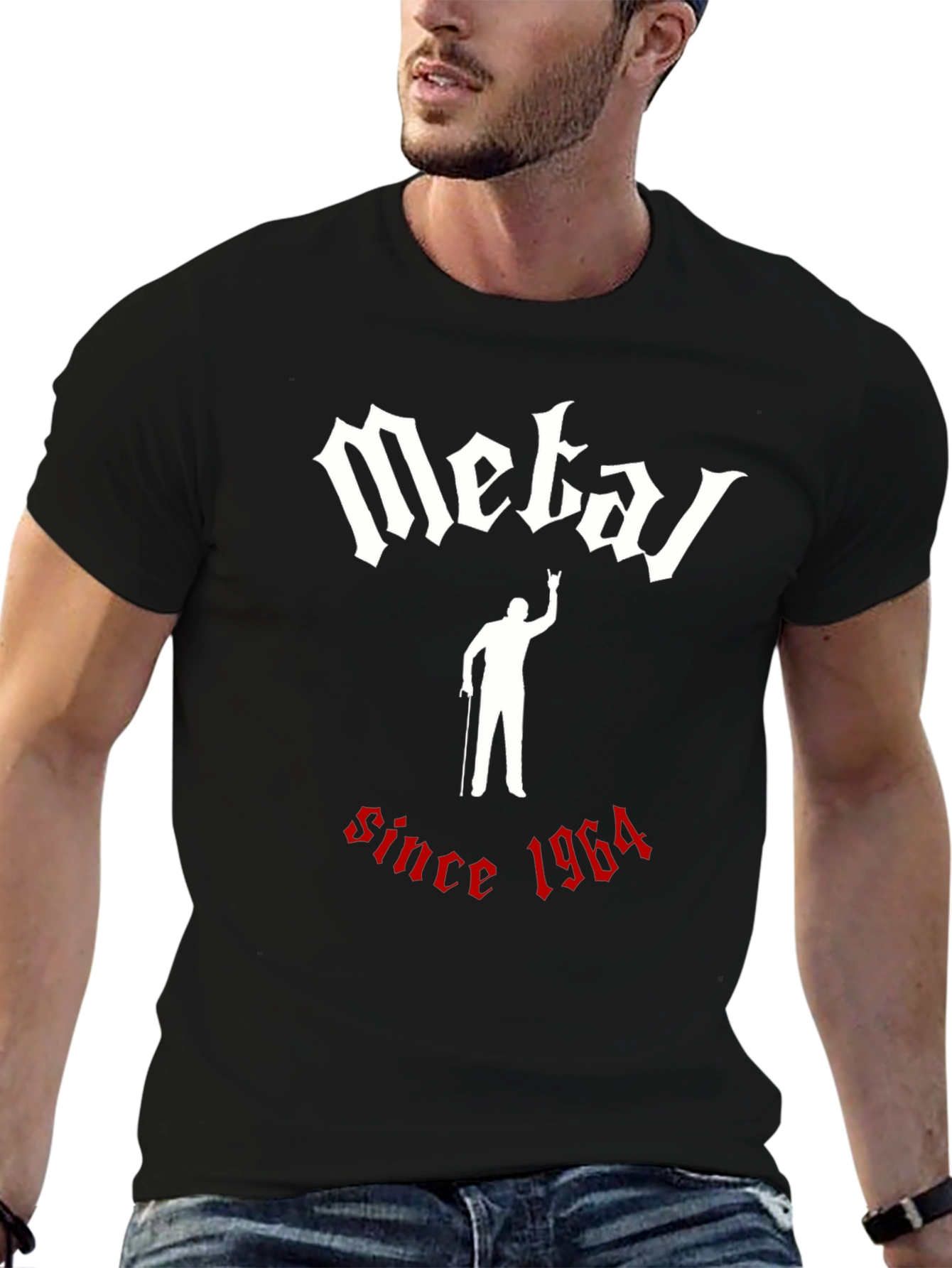 Metal Since 1964 Black T-Shirt
