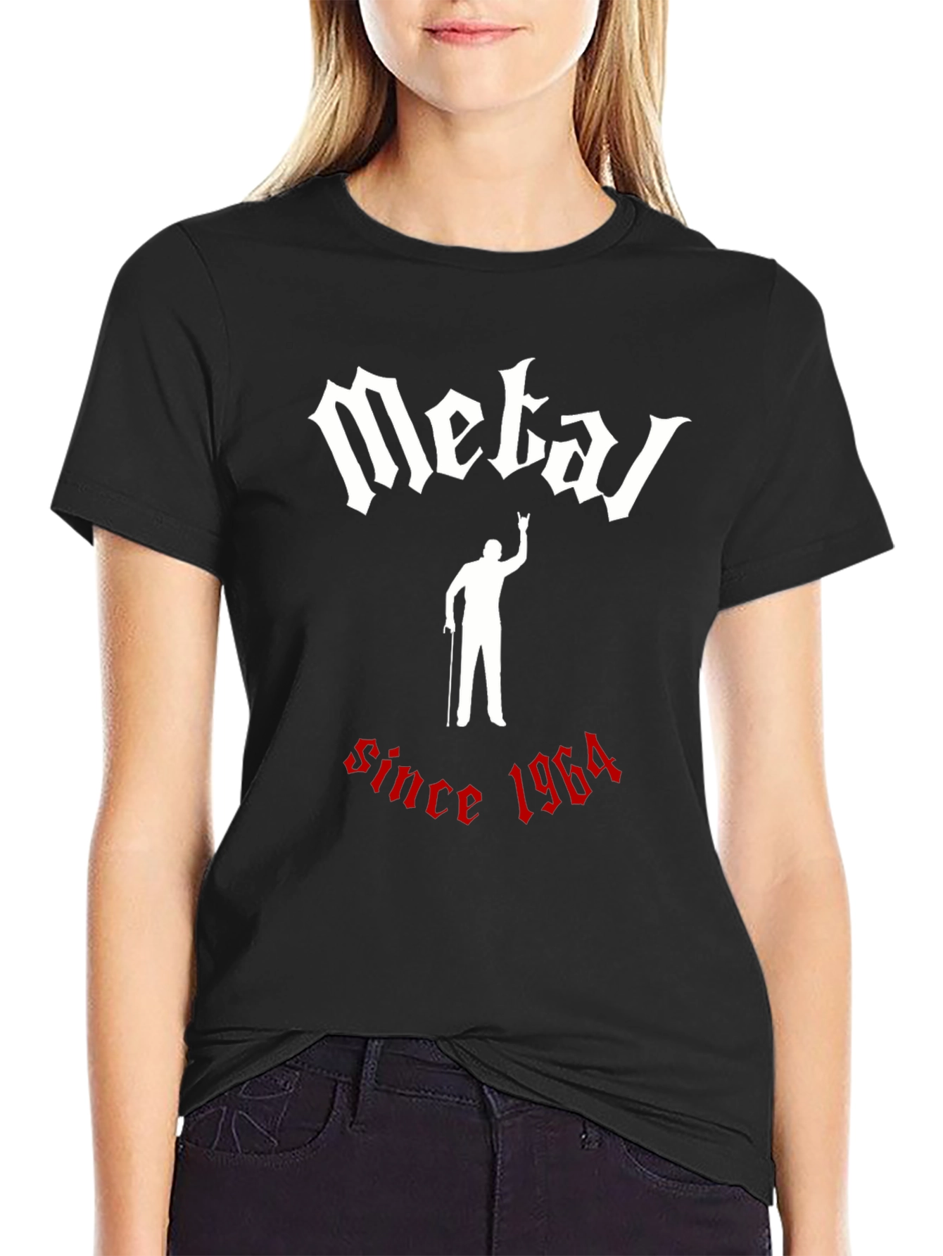 Metal Since 1964 Black T-Shirt