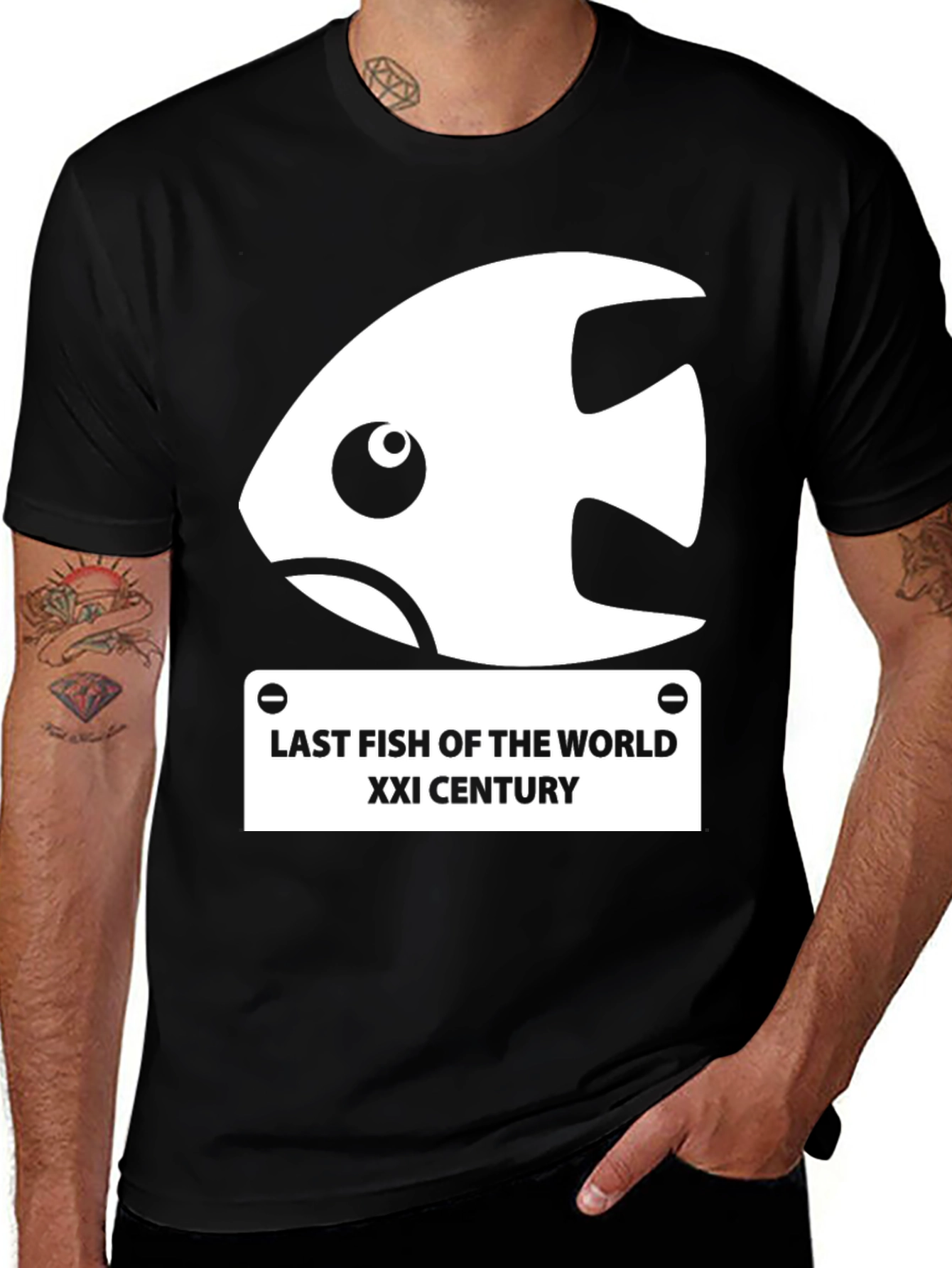 Last Fish of the World XXI Century T-Shirt