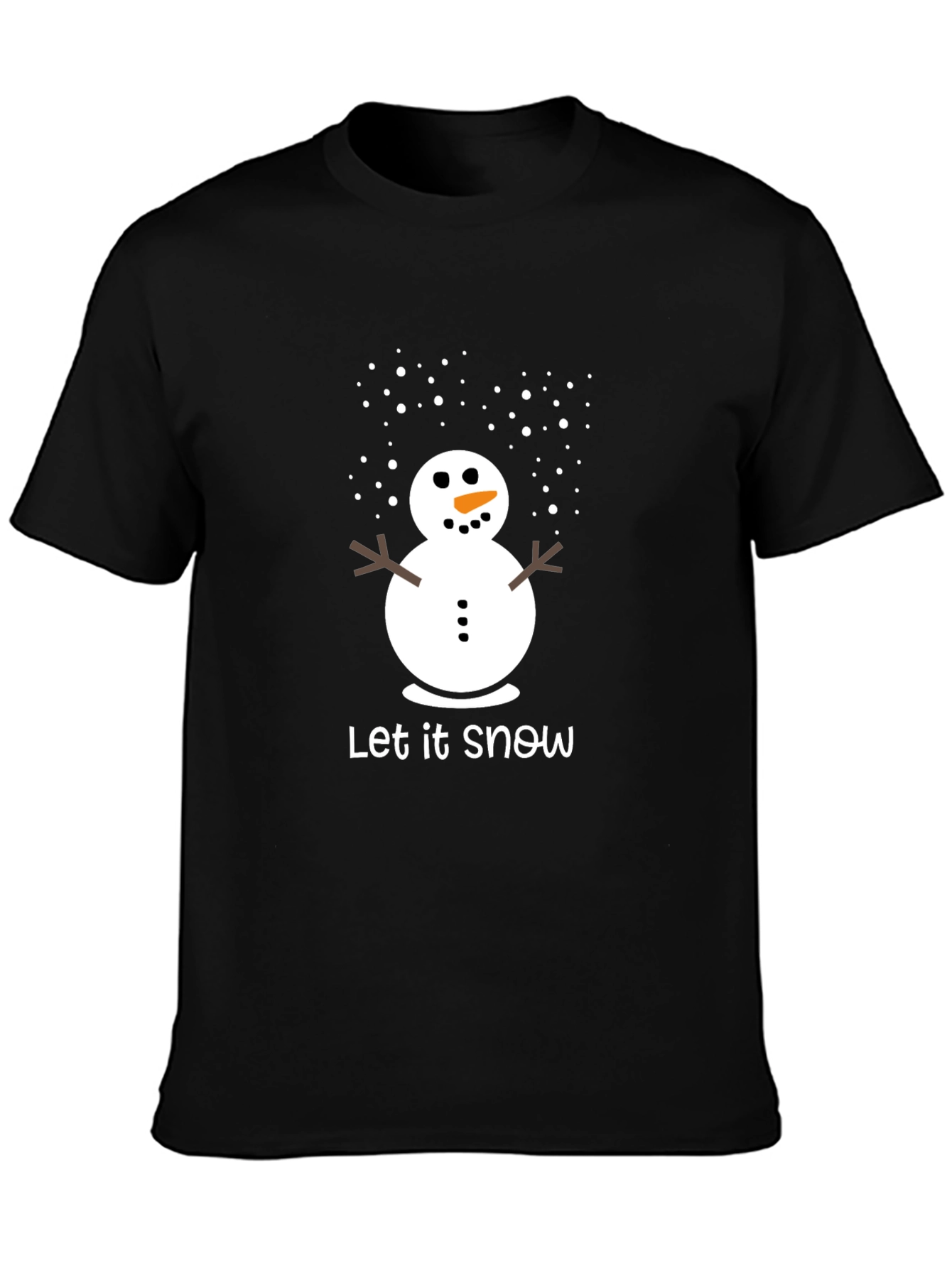 Let it Snow T-Shirt - Festive Holiday Apparel