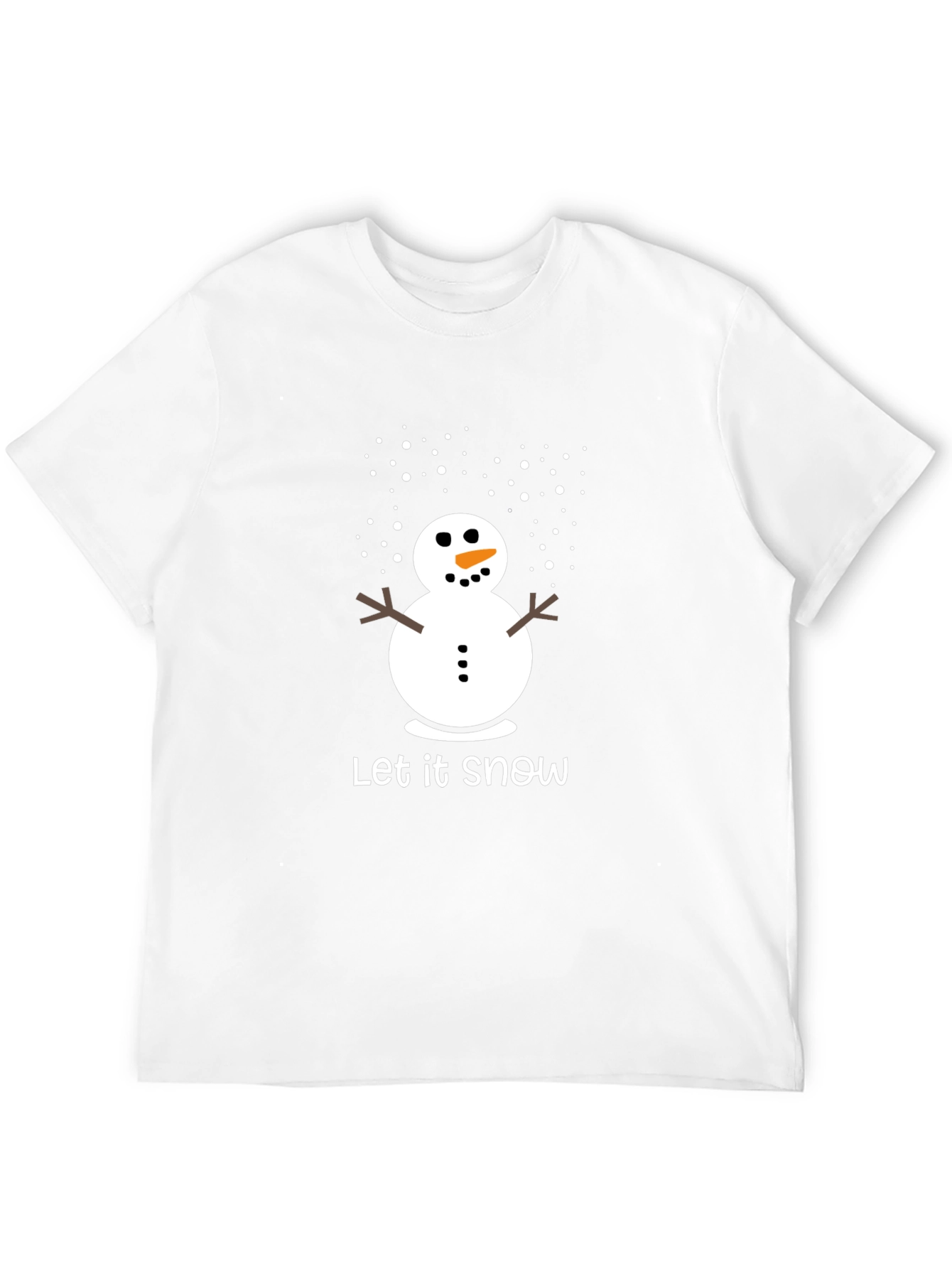 Let it Snow T-Shirt - Festive Holiday Apparel