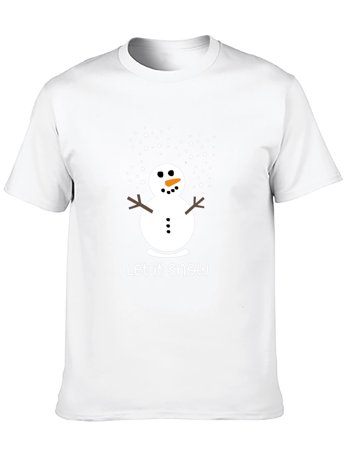 Let it Snow T-Shirt - Festive Holiday Apparel