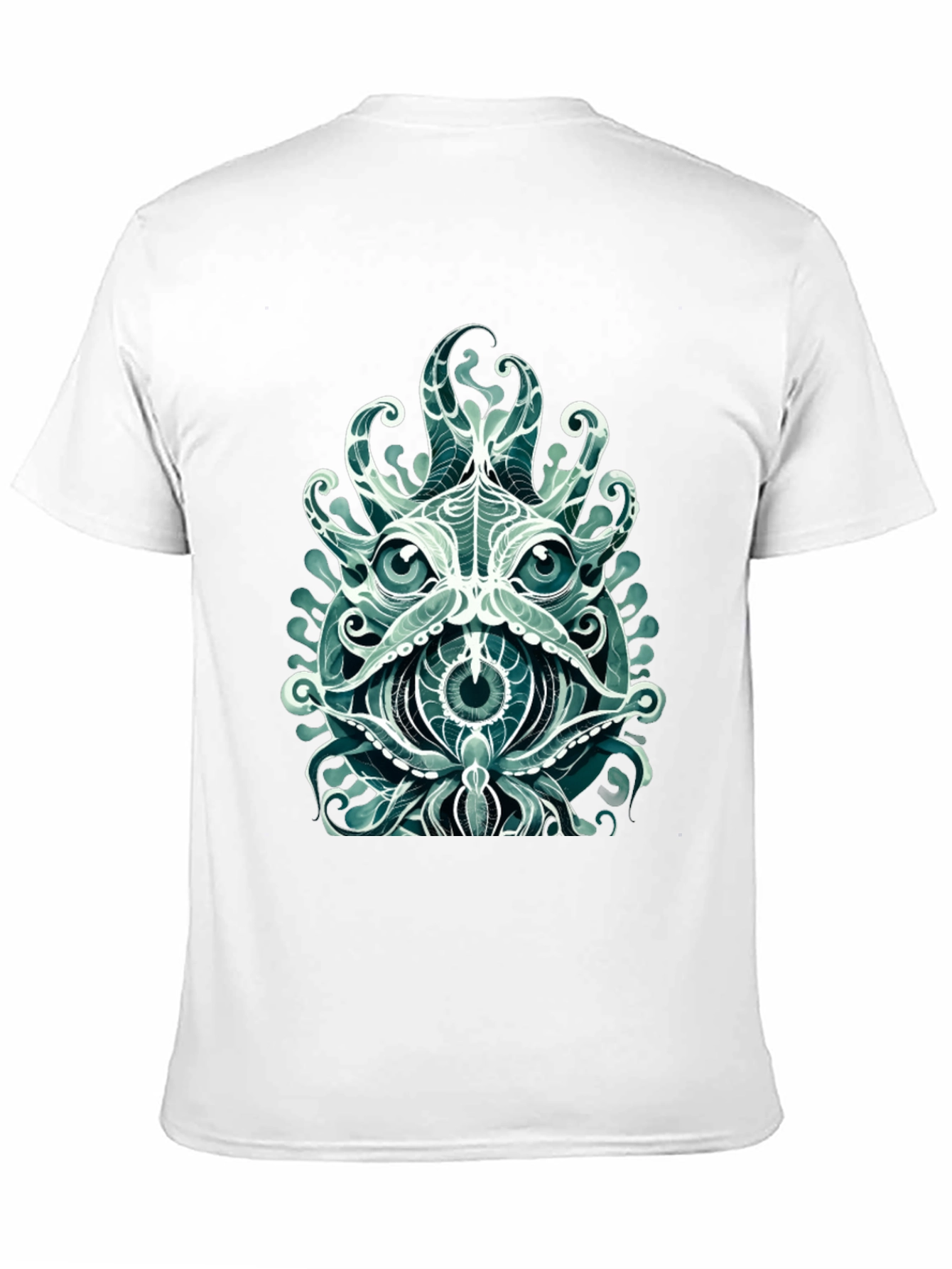 Mystic Kraken Graphic Tee - Mens Black T-Shirt