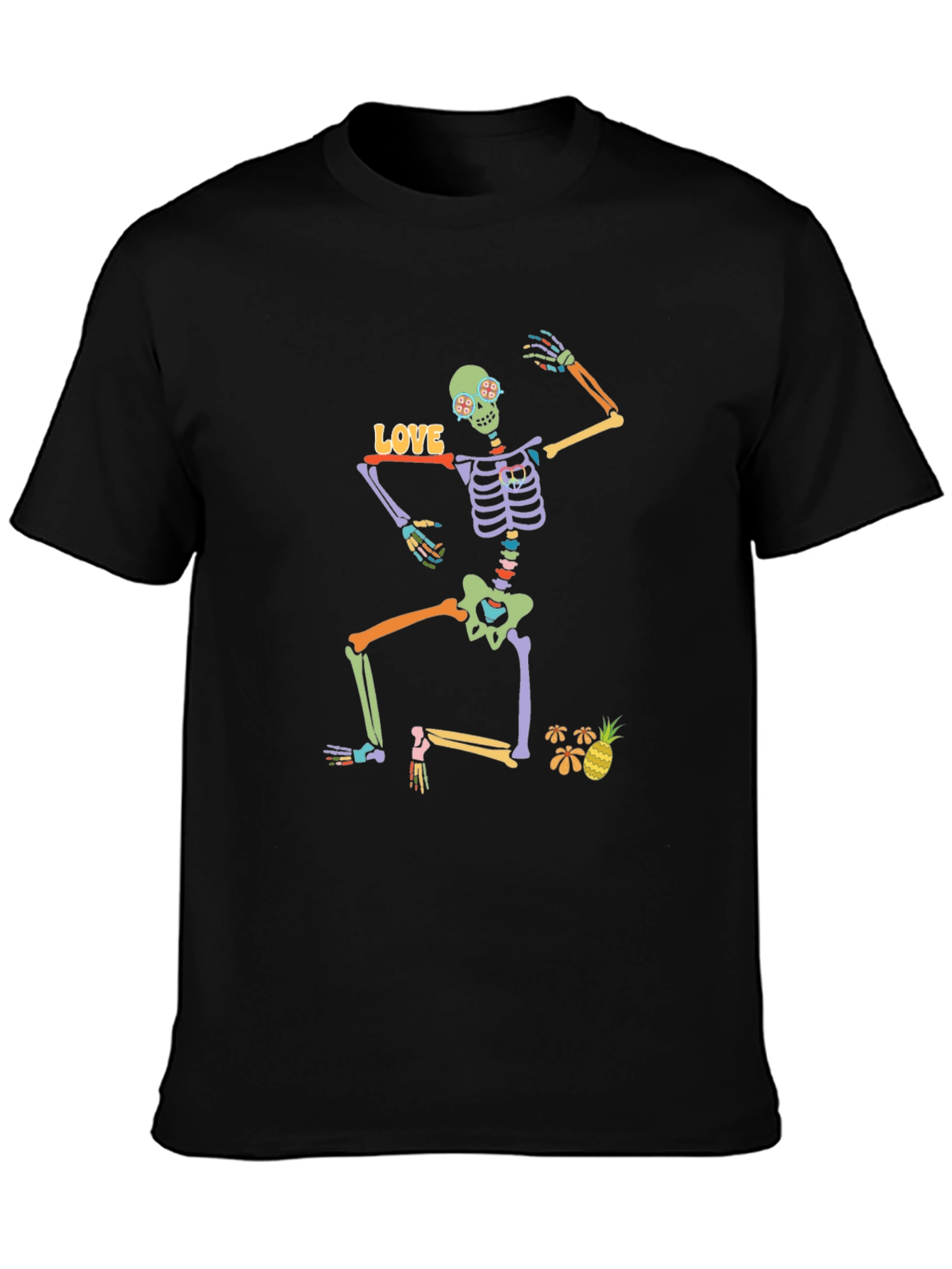 Dancing Skeleton Graphic Tee