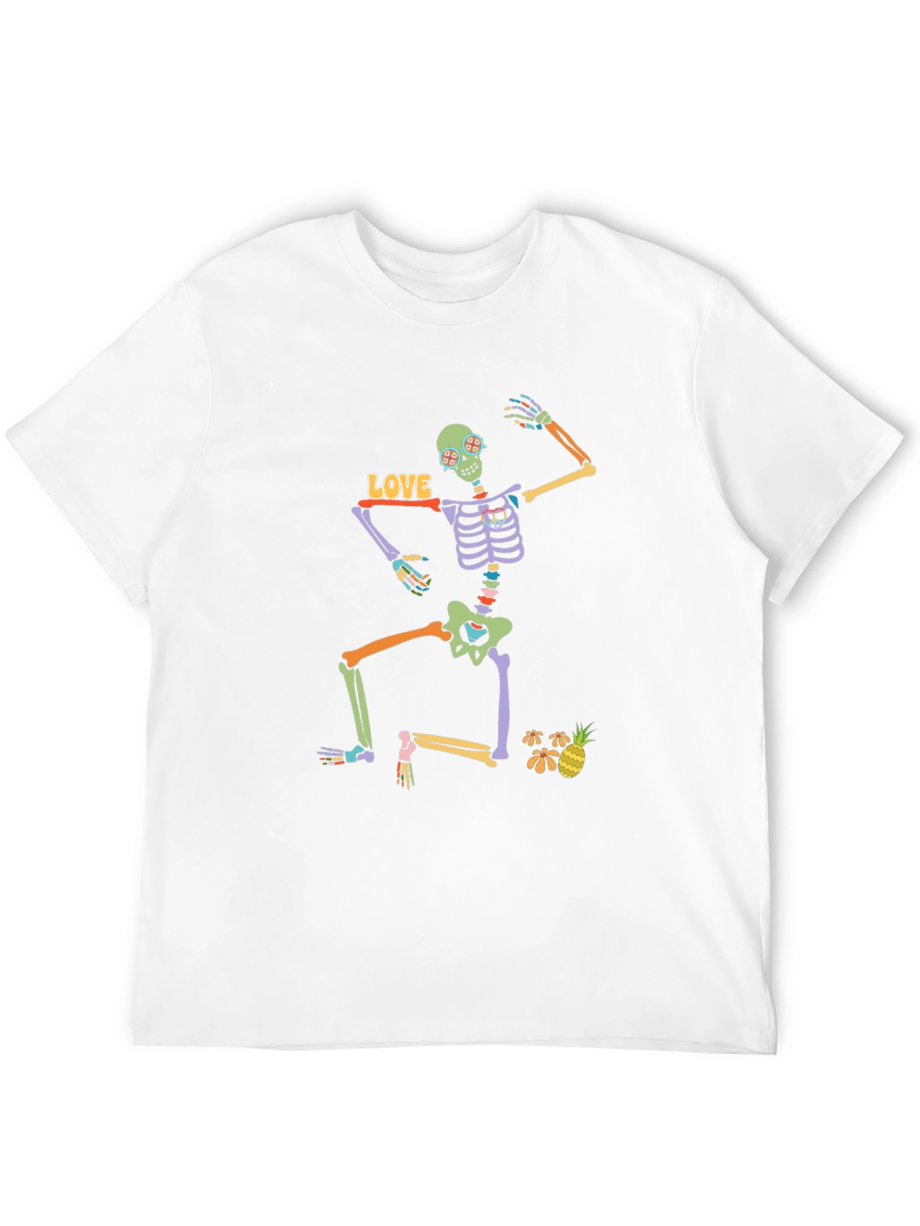 Dancing Skeleton Graphic Tee