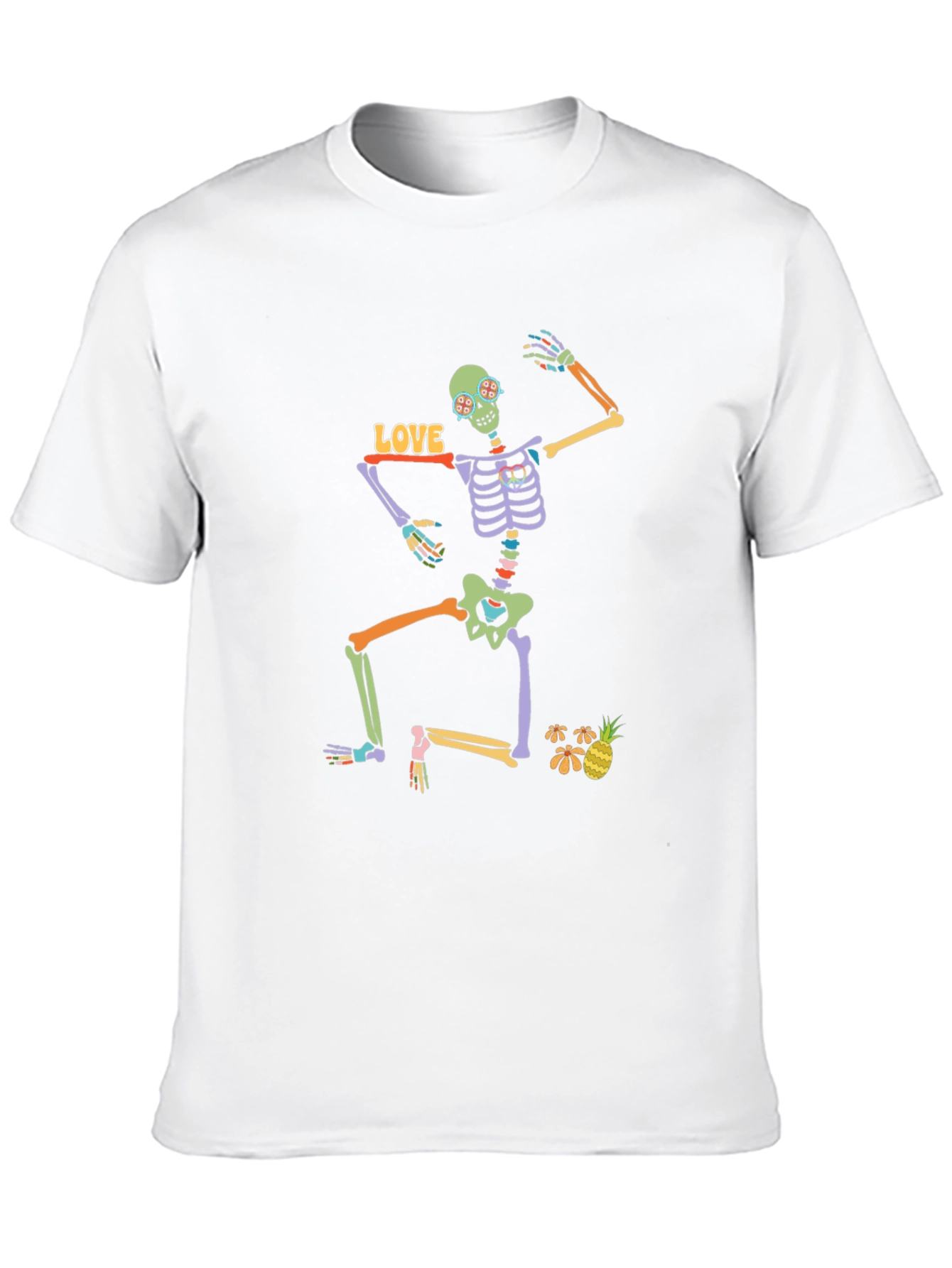 Dancing Skeleton Graphic Tee
