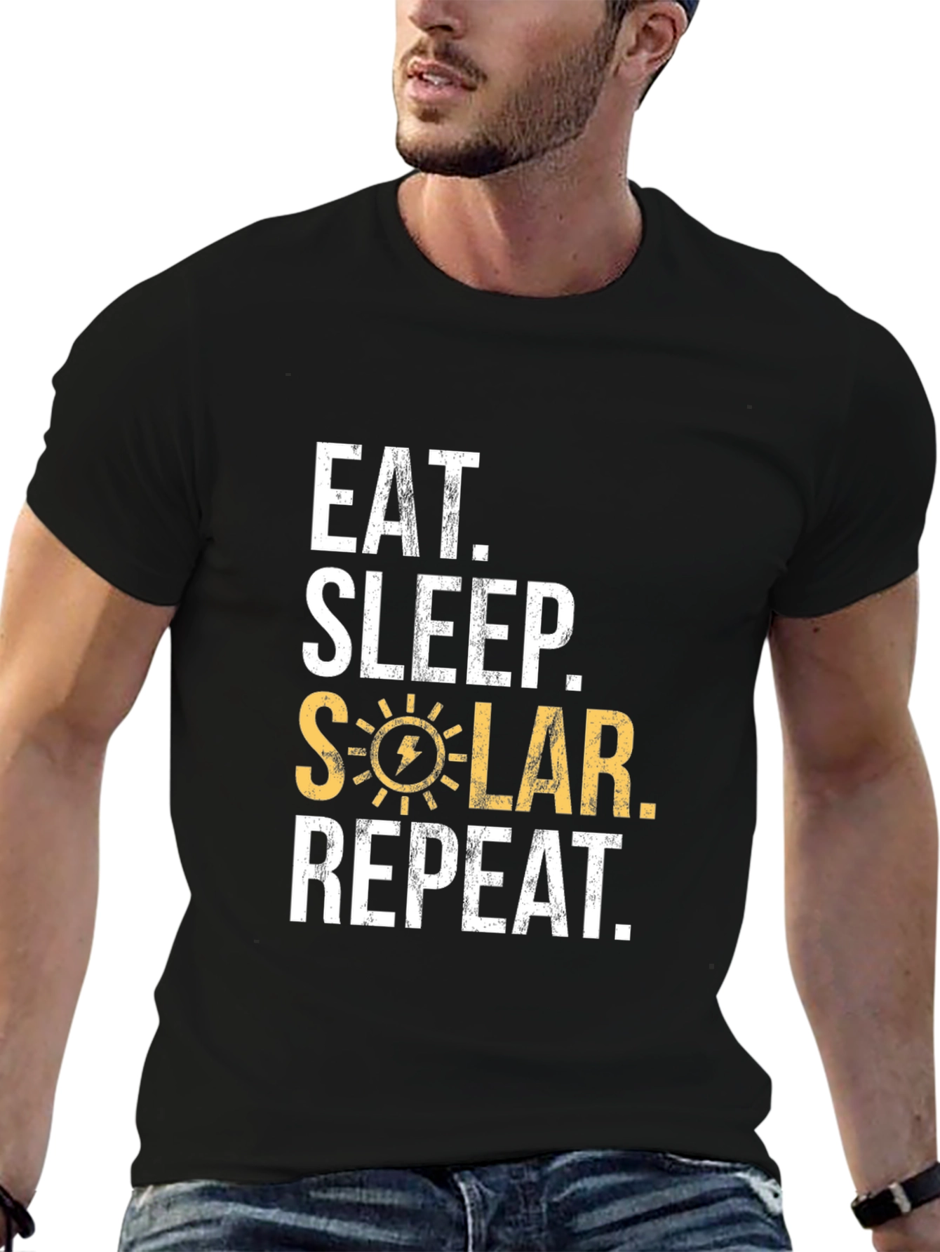 Eat Sleep Solar Repeat T-Shirt