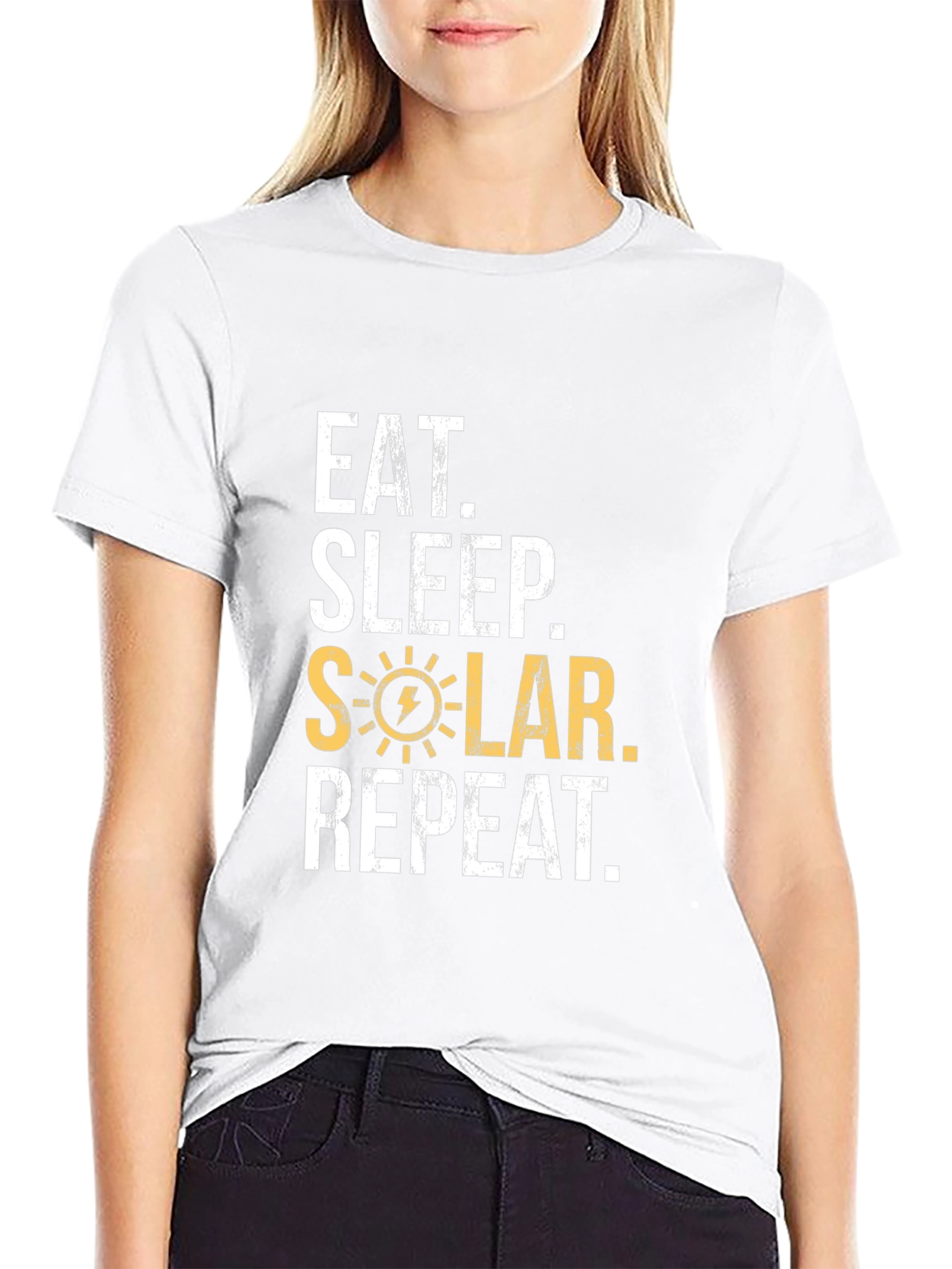 Eat Sleep Solar Repeat T-Shirt
