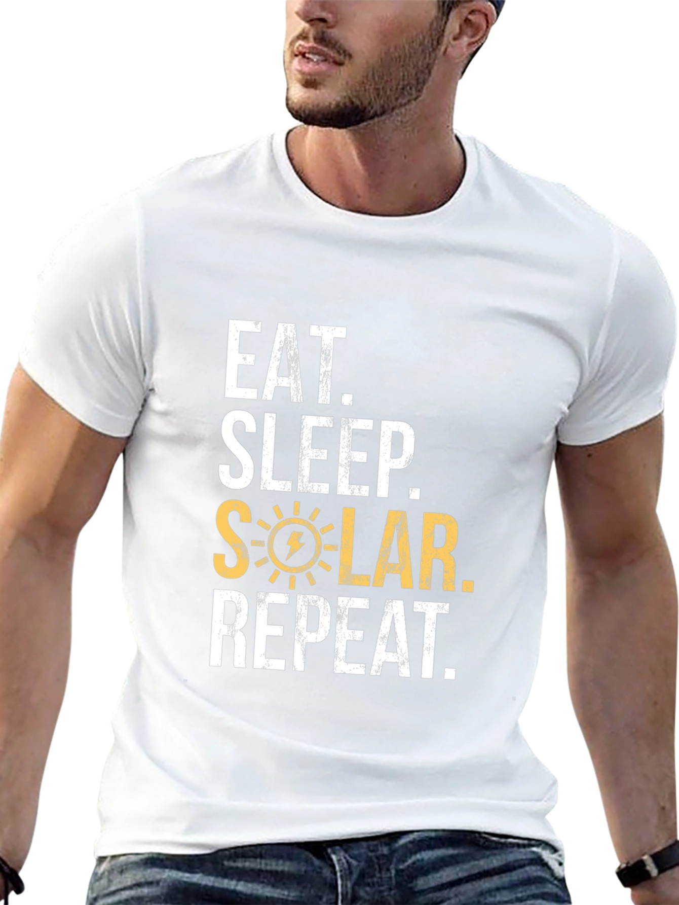 Eat Sleep Solar Repeat T-Shirt