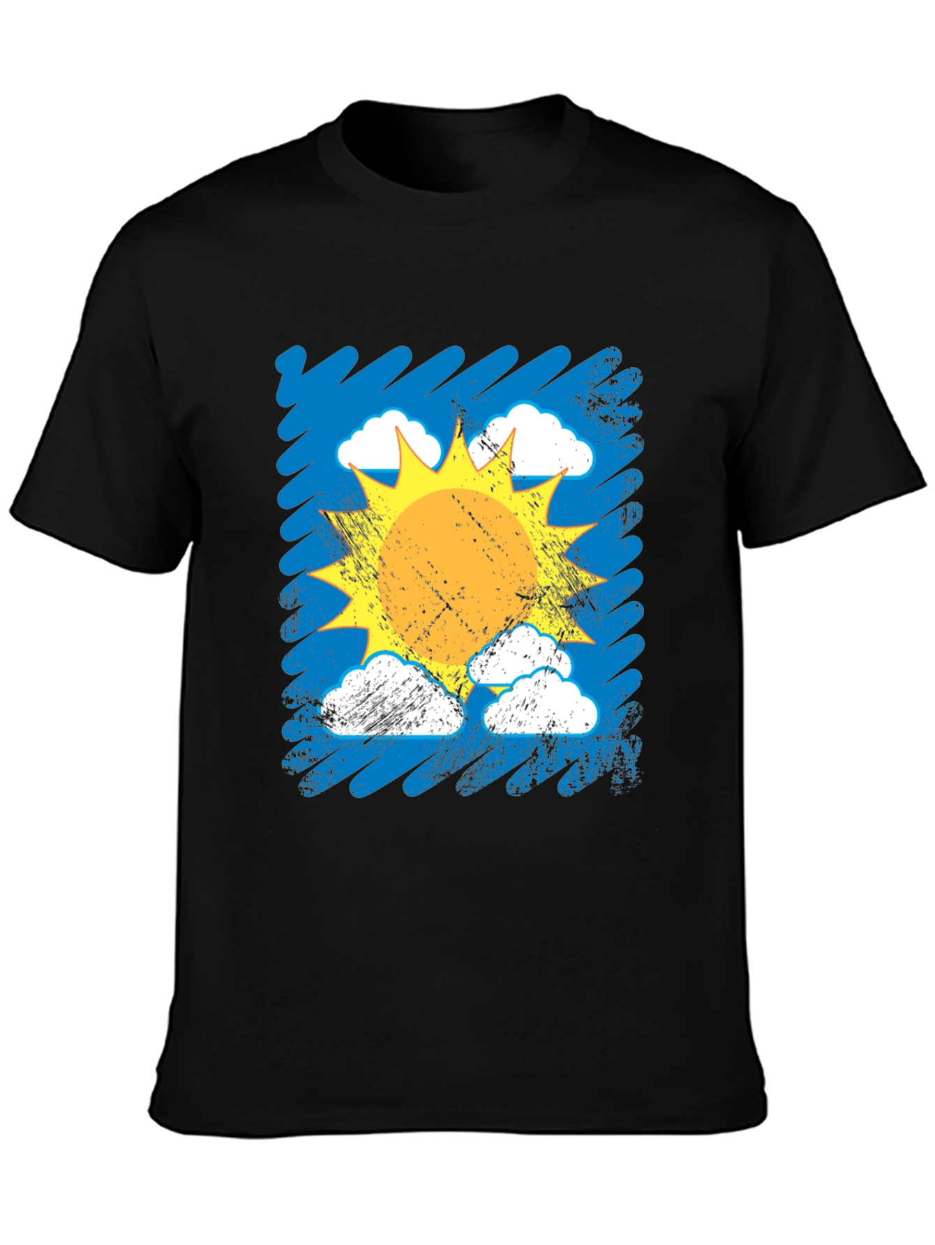 Sunshine Daydream Black Graphic Tee