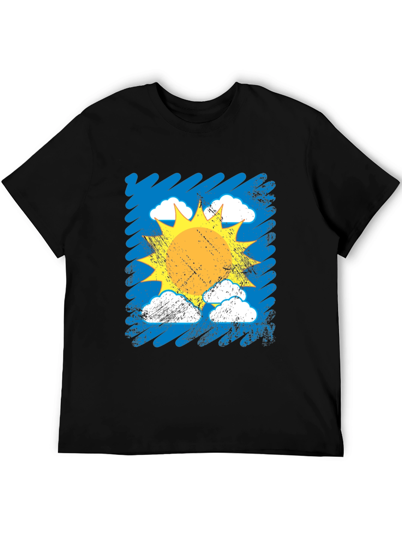 Sunshine Daydream Black Graphic Tee