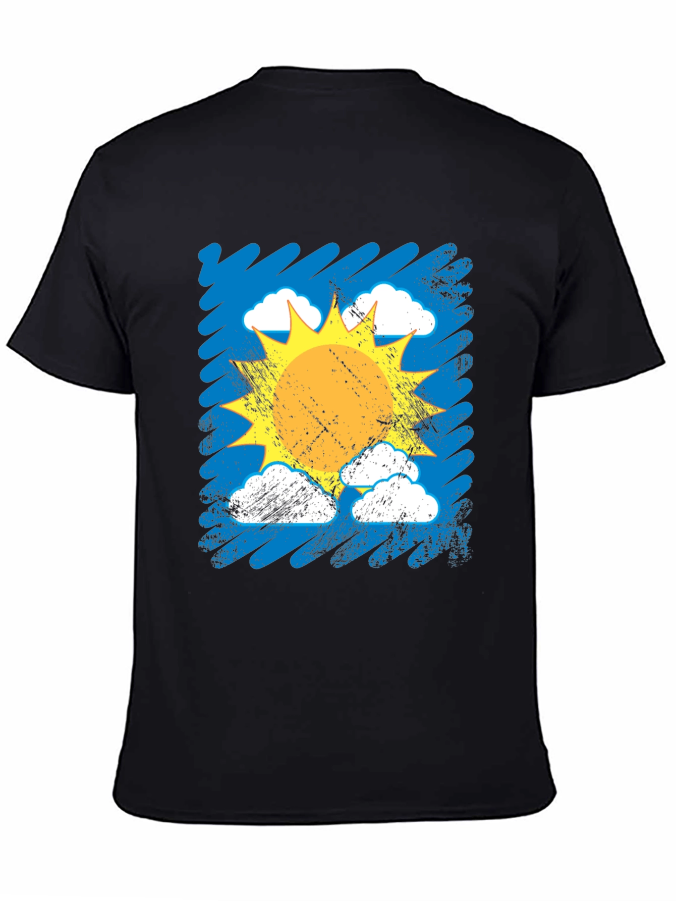 Sunshine Daydream Black Graphic Tee