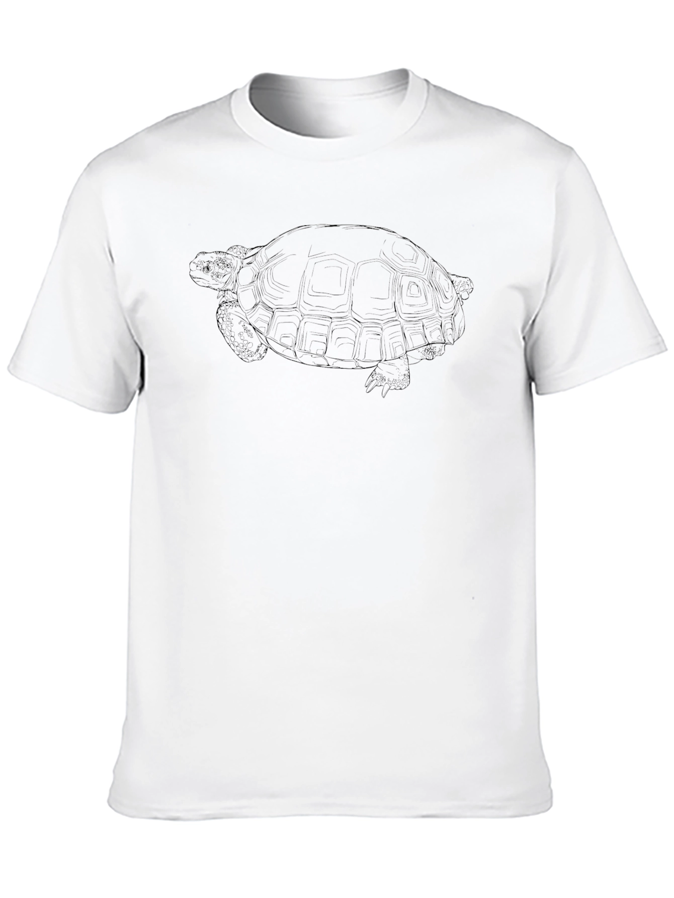 Turtle Graphic T-Shirt - Black