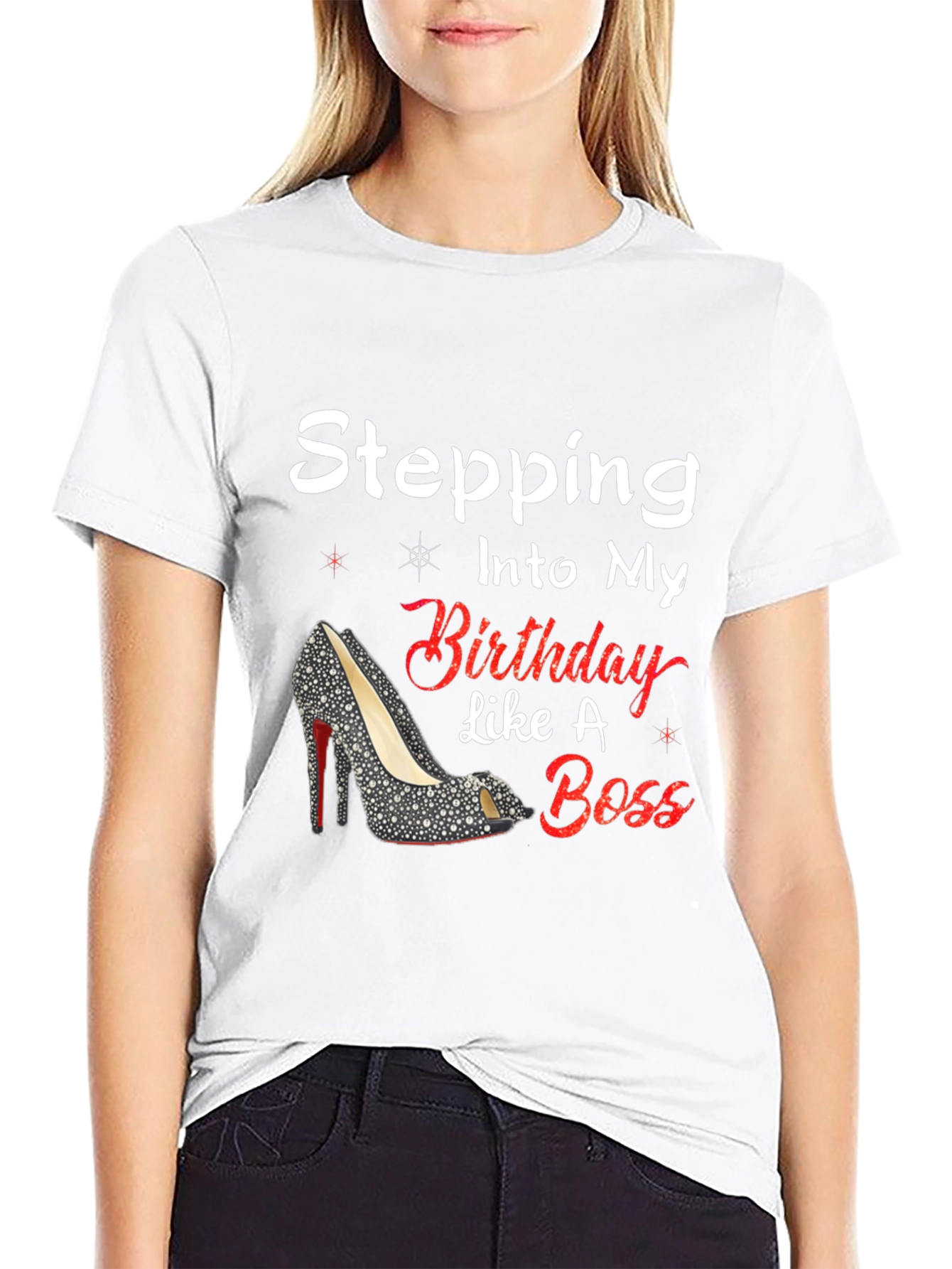 Stepping Into My Birthday Like A Boss Tee