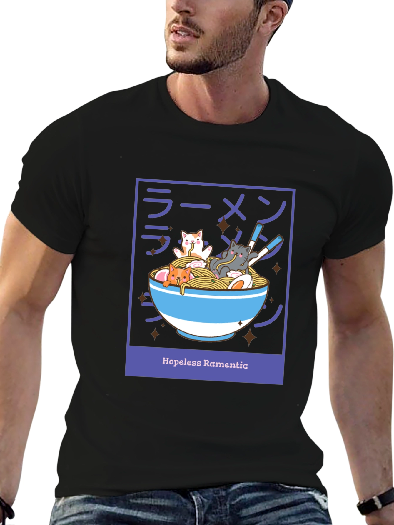 Ramen Cat Graphic Tee