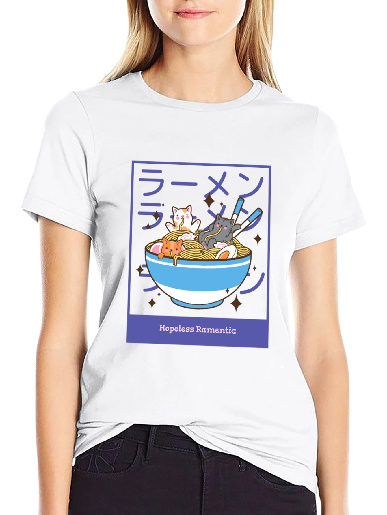 Ramen Cat Graphic Tee