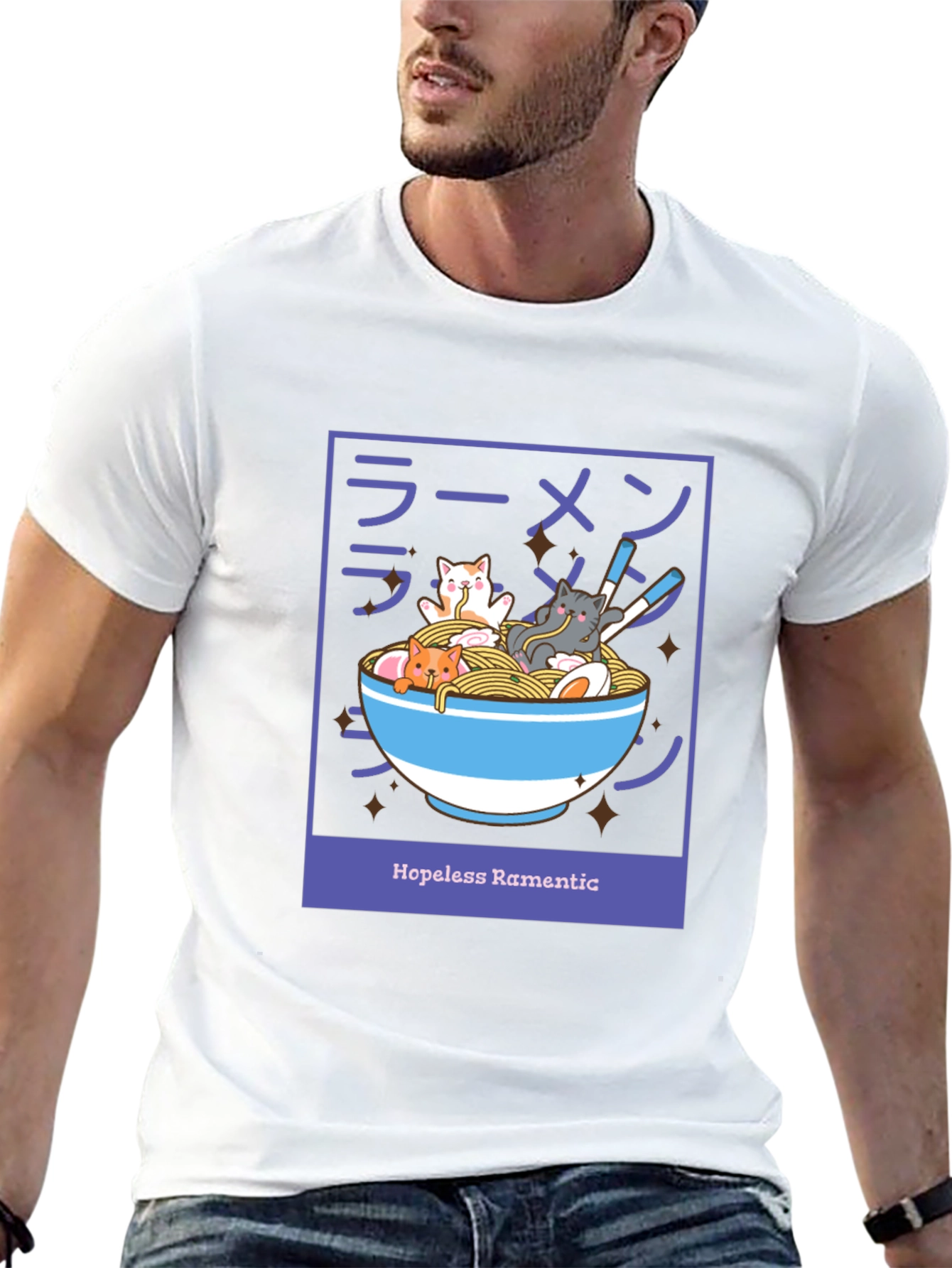 Ramen Cat Graphic Tee