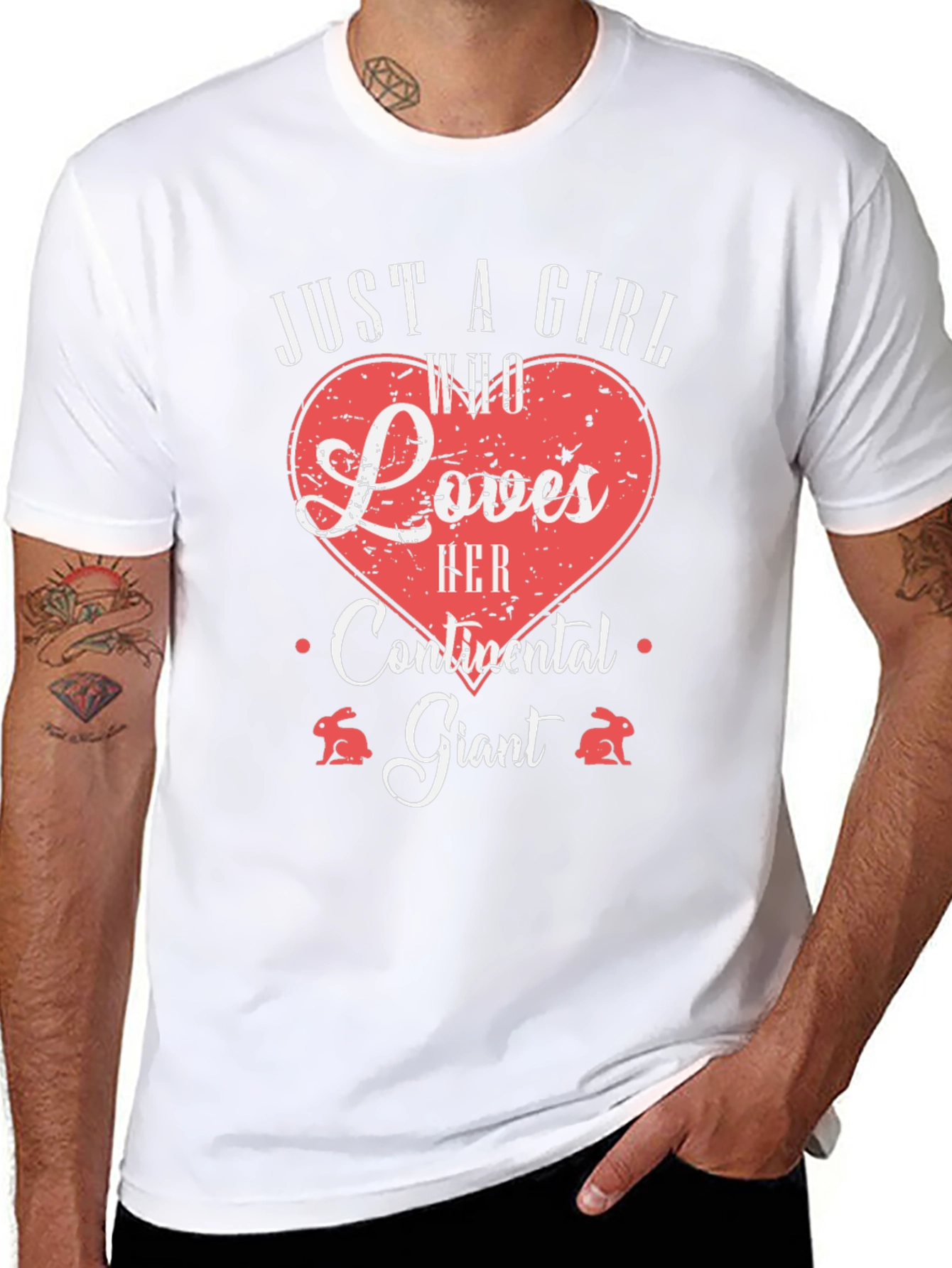 Continental Giant Rabbit Lover T-Shirt
