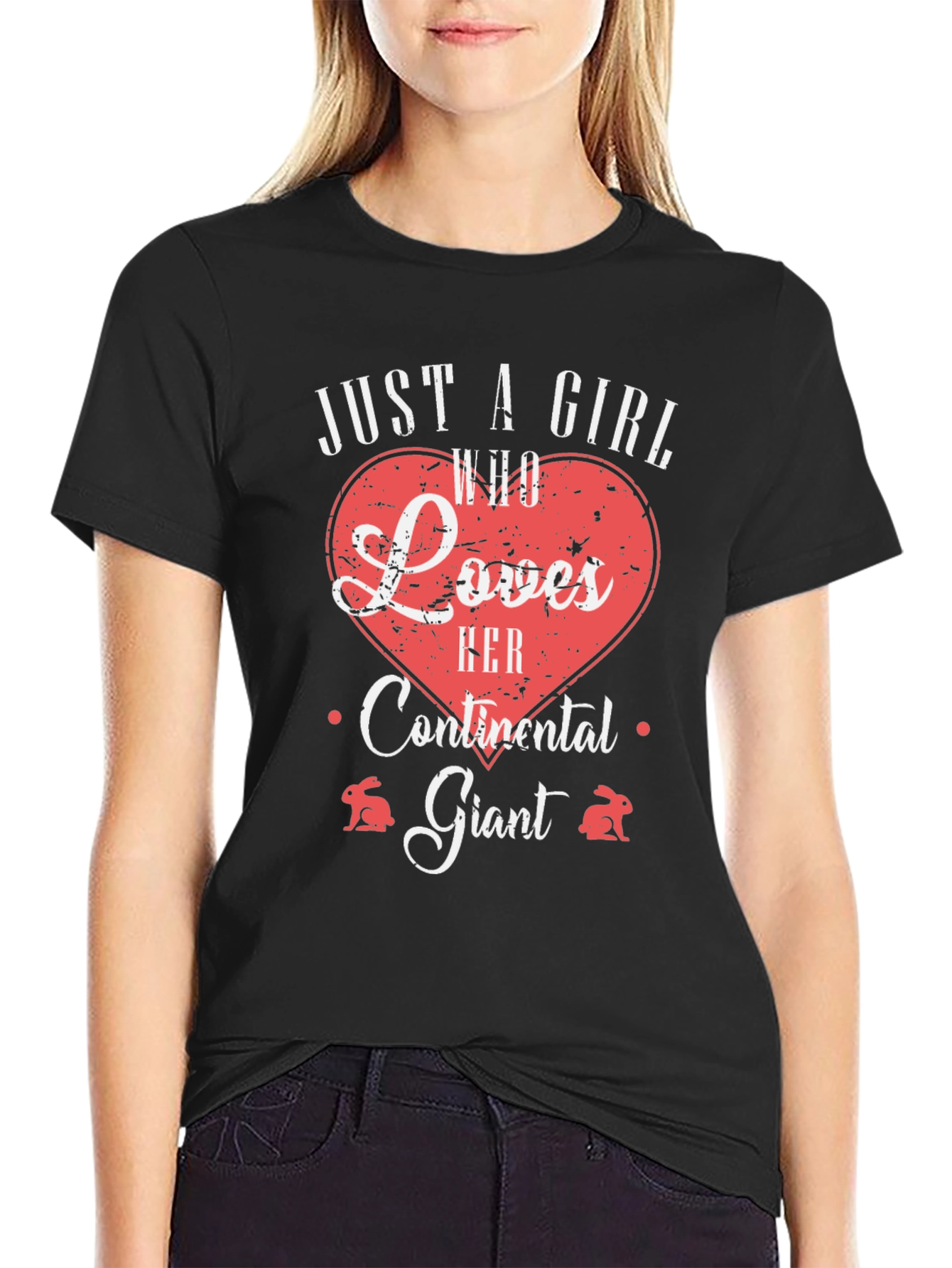 Continental Giant Rabbit Lover T-Shirt