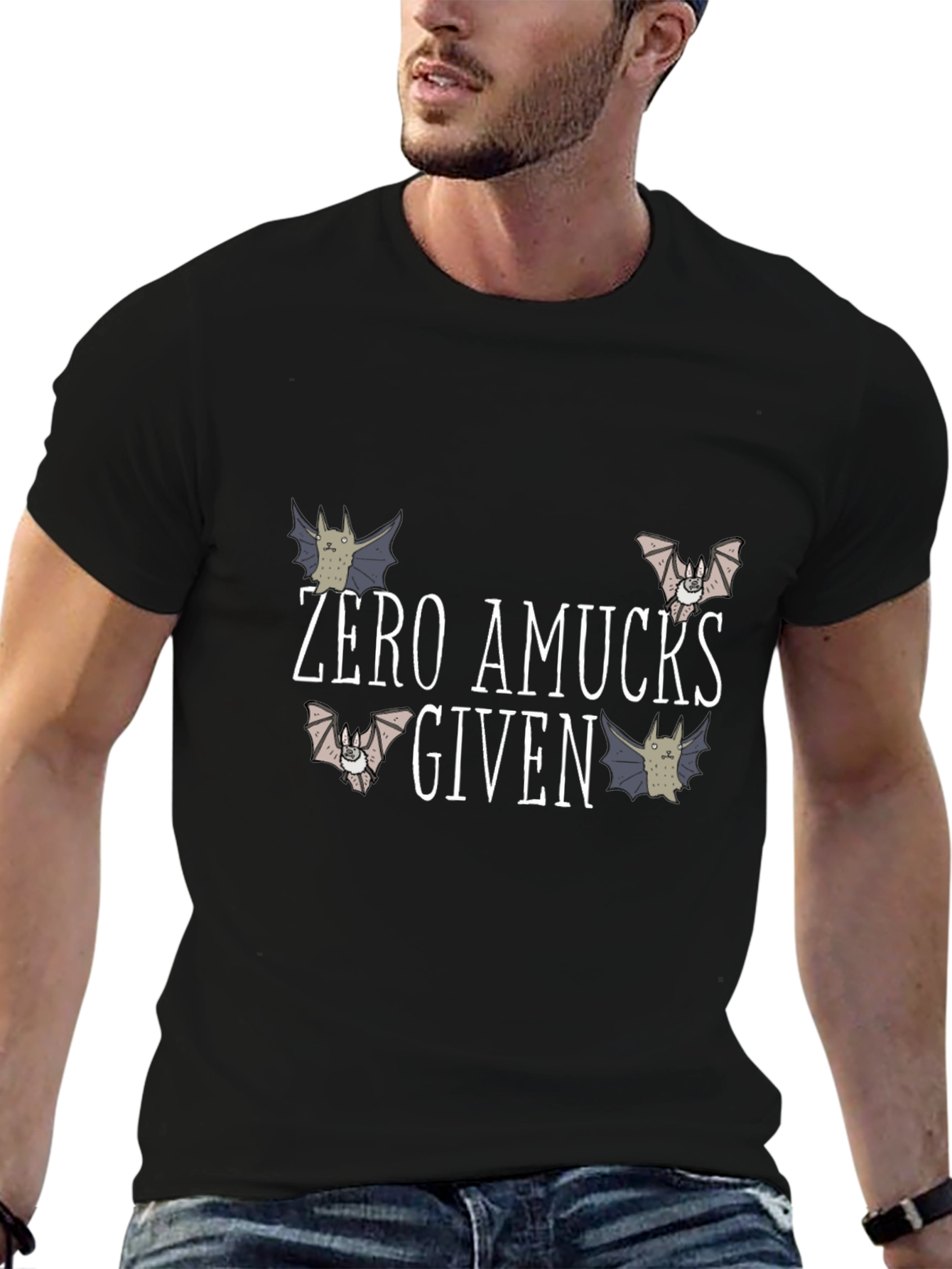 Zero Amucks Given Bat T-Shirt