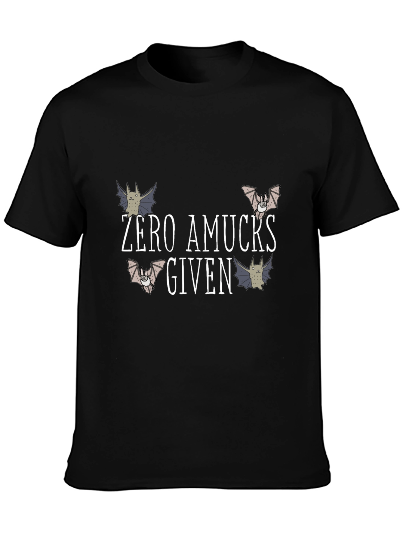 Zero Amucks Given Bat T-Shirt