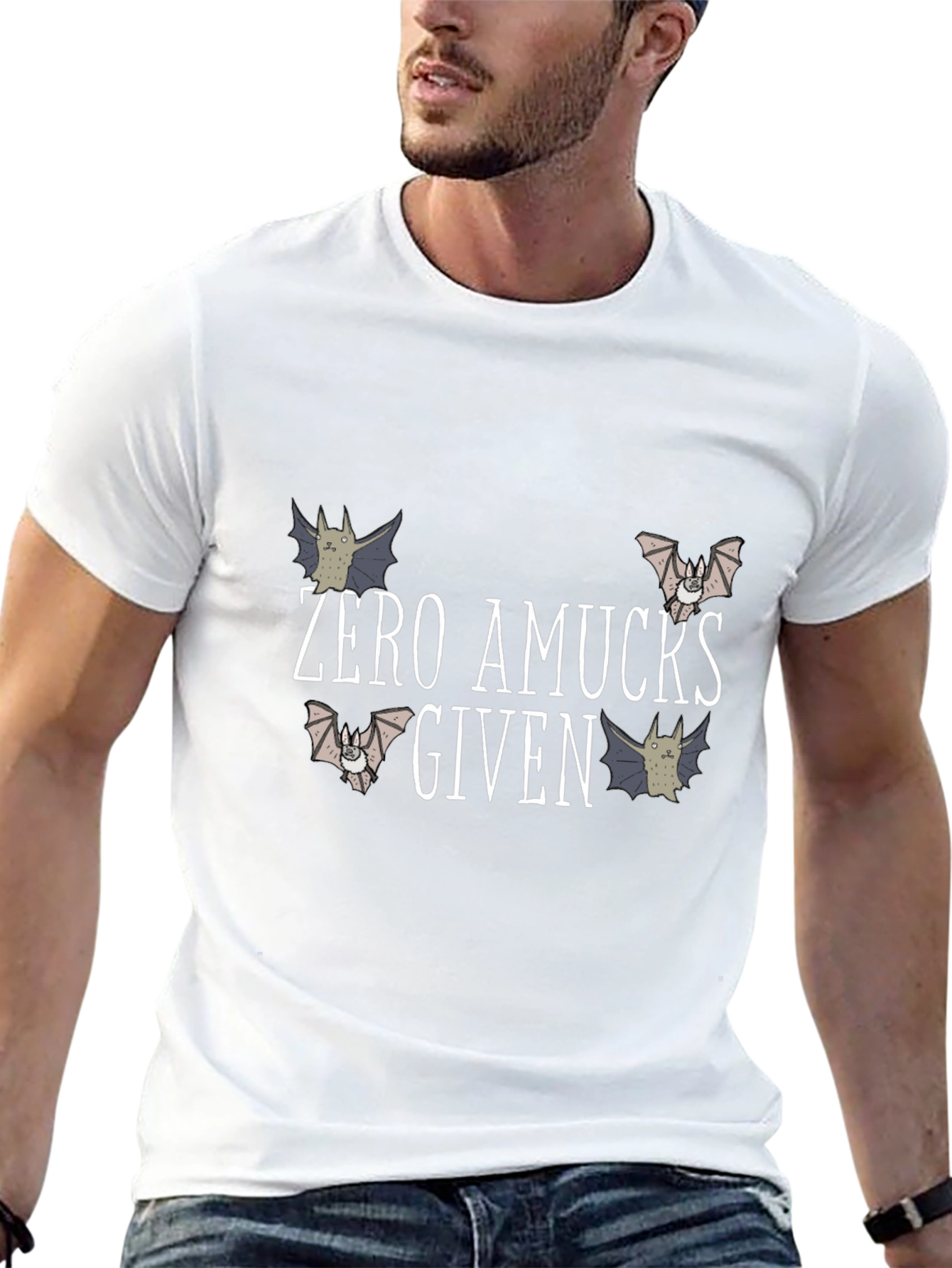 Zero Amucks Given Bat T-Shirt