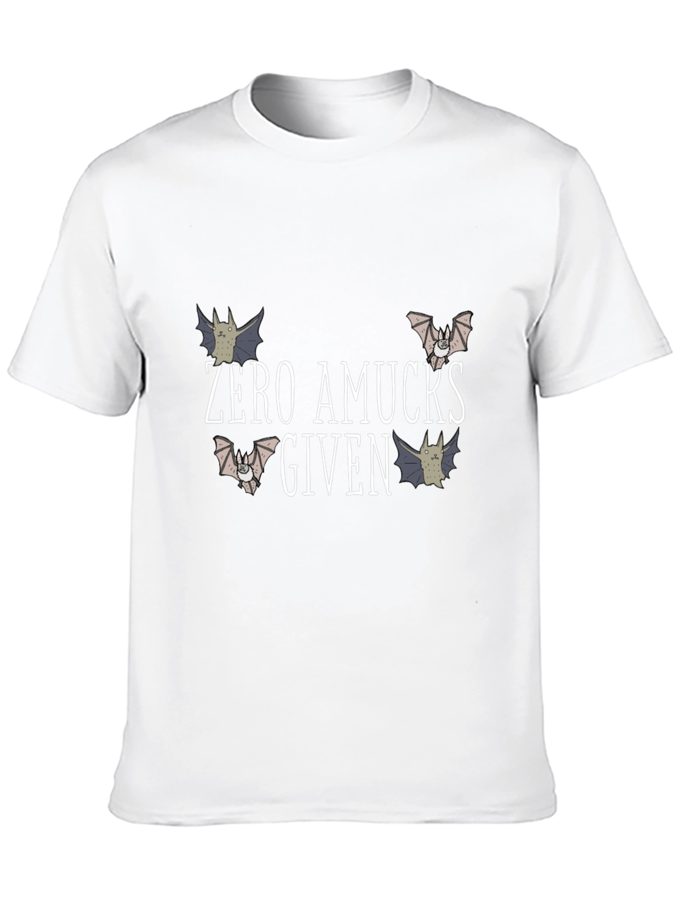 Zero Amucks Given Bat T-Shirt