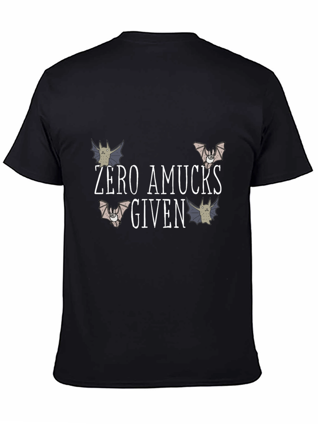 Zero Amucks Given Bat T-Shirt