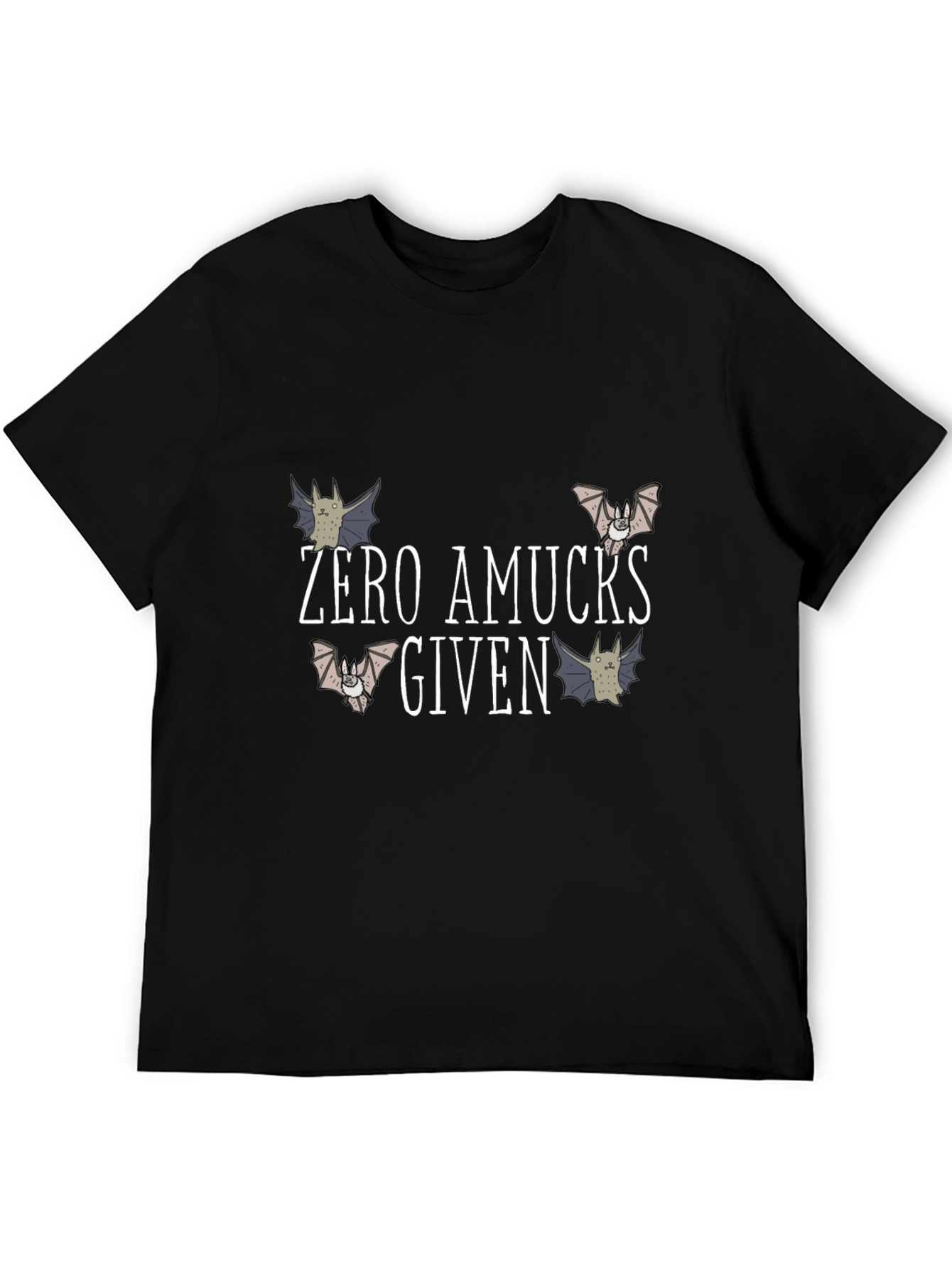 Zero Amucks Given Bat T-Shirt