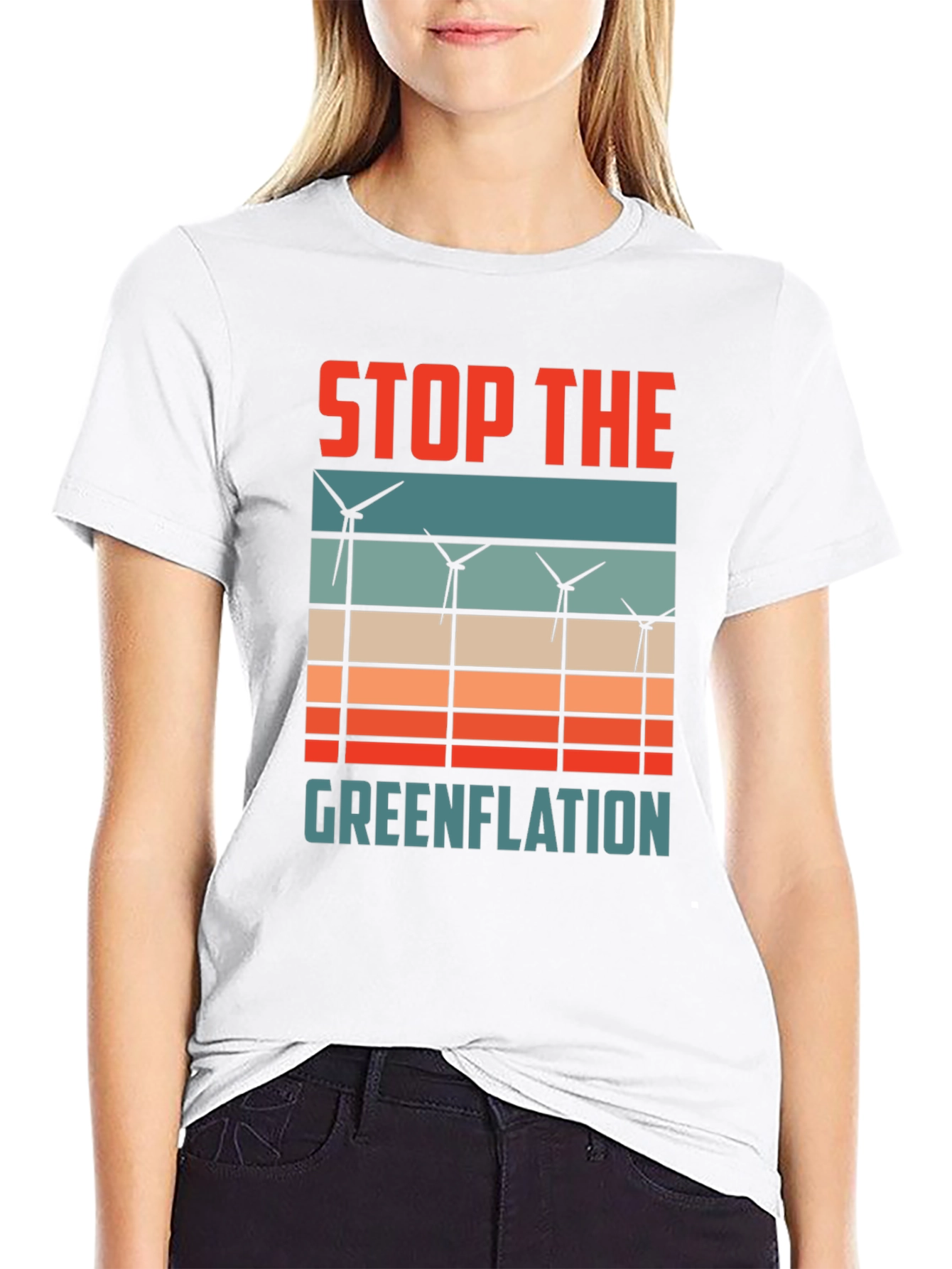 Stop The Greenflation Graphic Tee