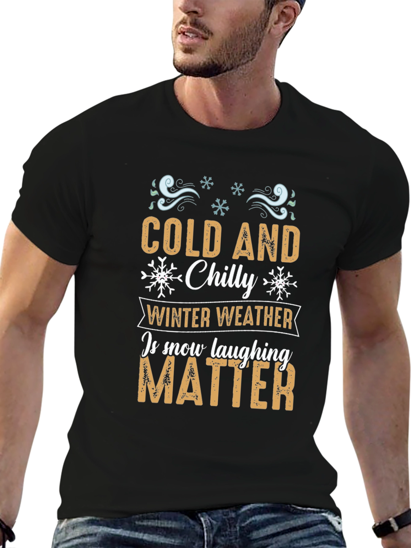 Cold And Chilly Winter Humor Graphic T-Shirt