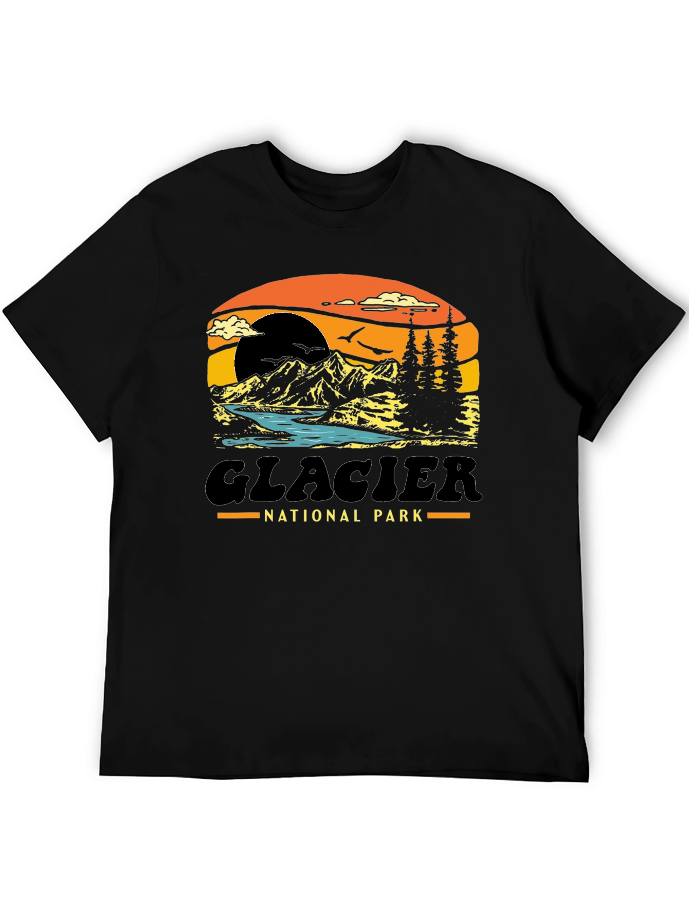 Glacier National Park Graphic Tee