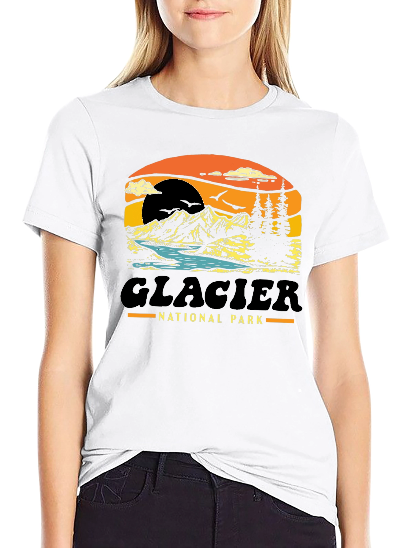 Glacier National Park Graphic Tee