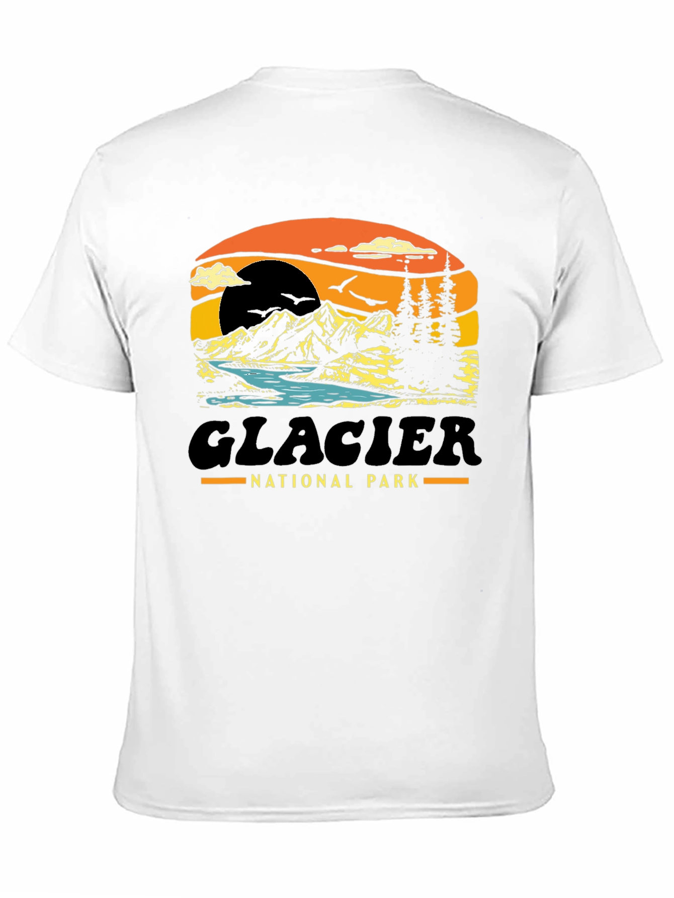 Glacier National Park Graphic Tee