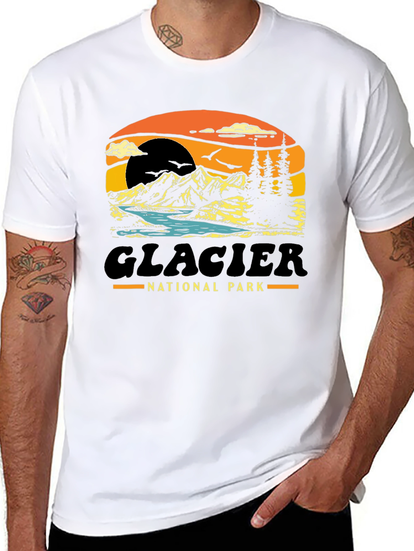 Glacier National Park Graphic Tee