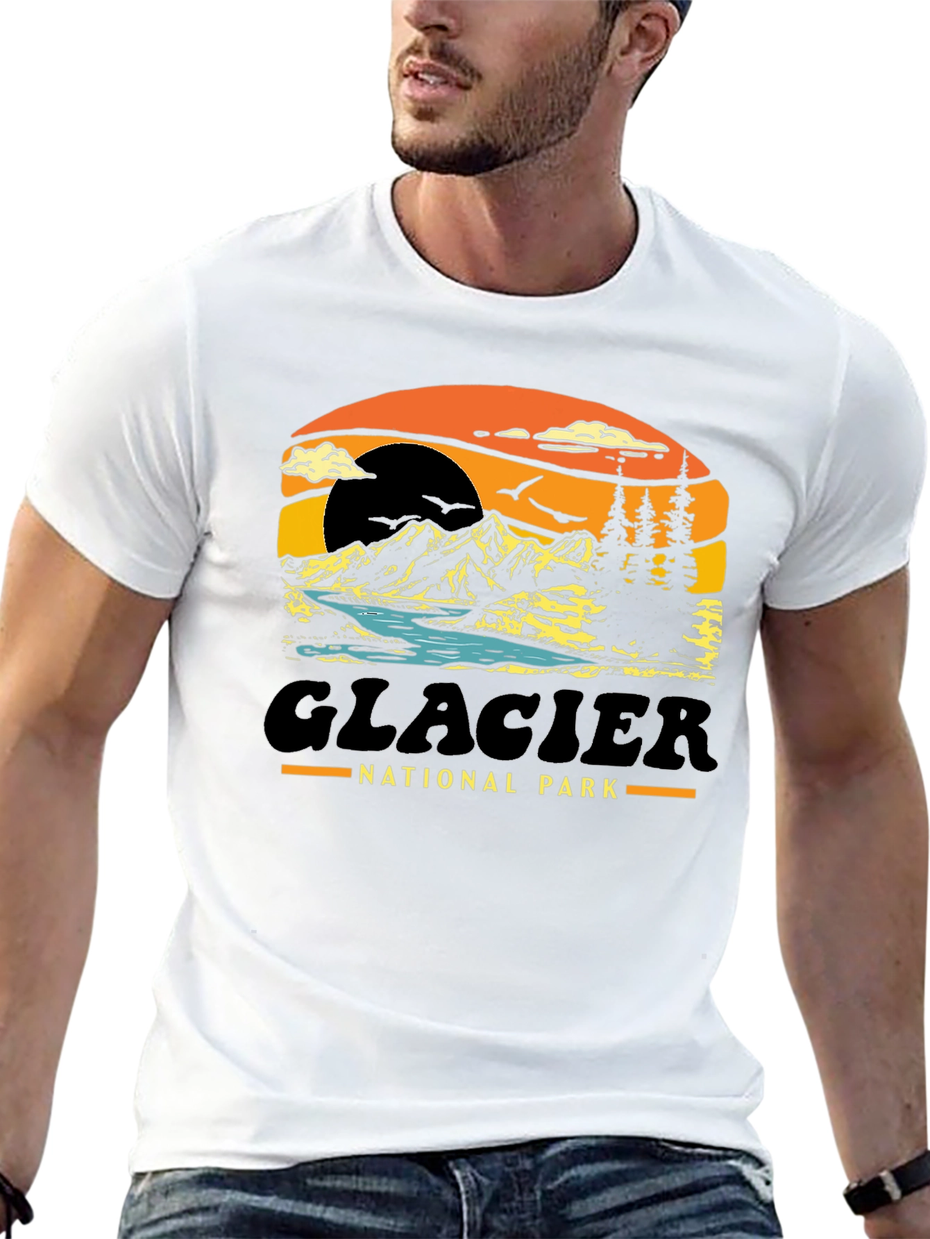Glacier National Park Graphic Tee