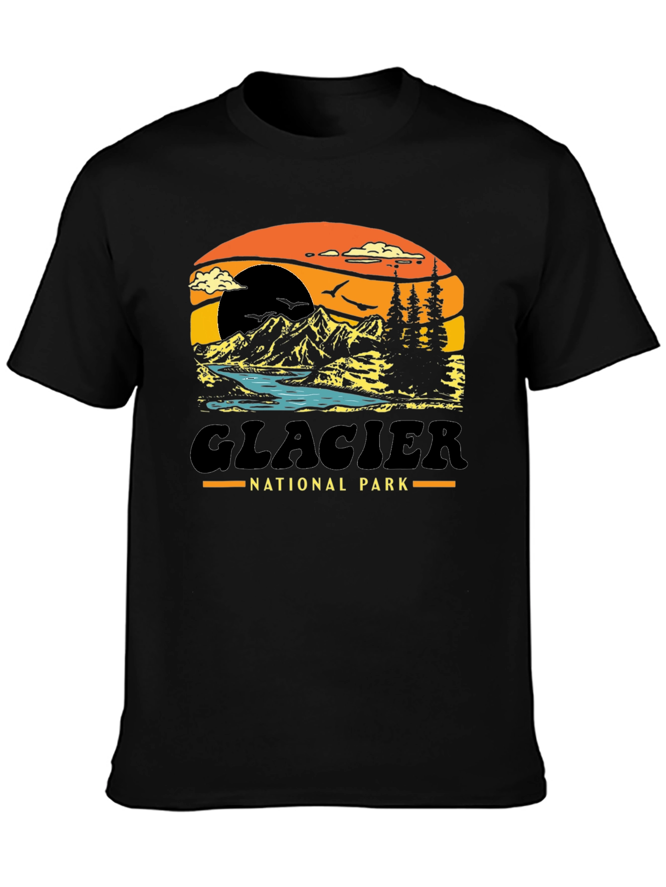 Glacier National Park Graphic Tee
