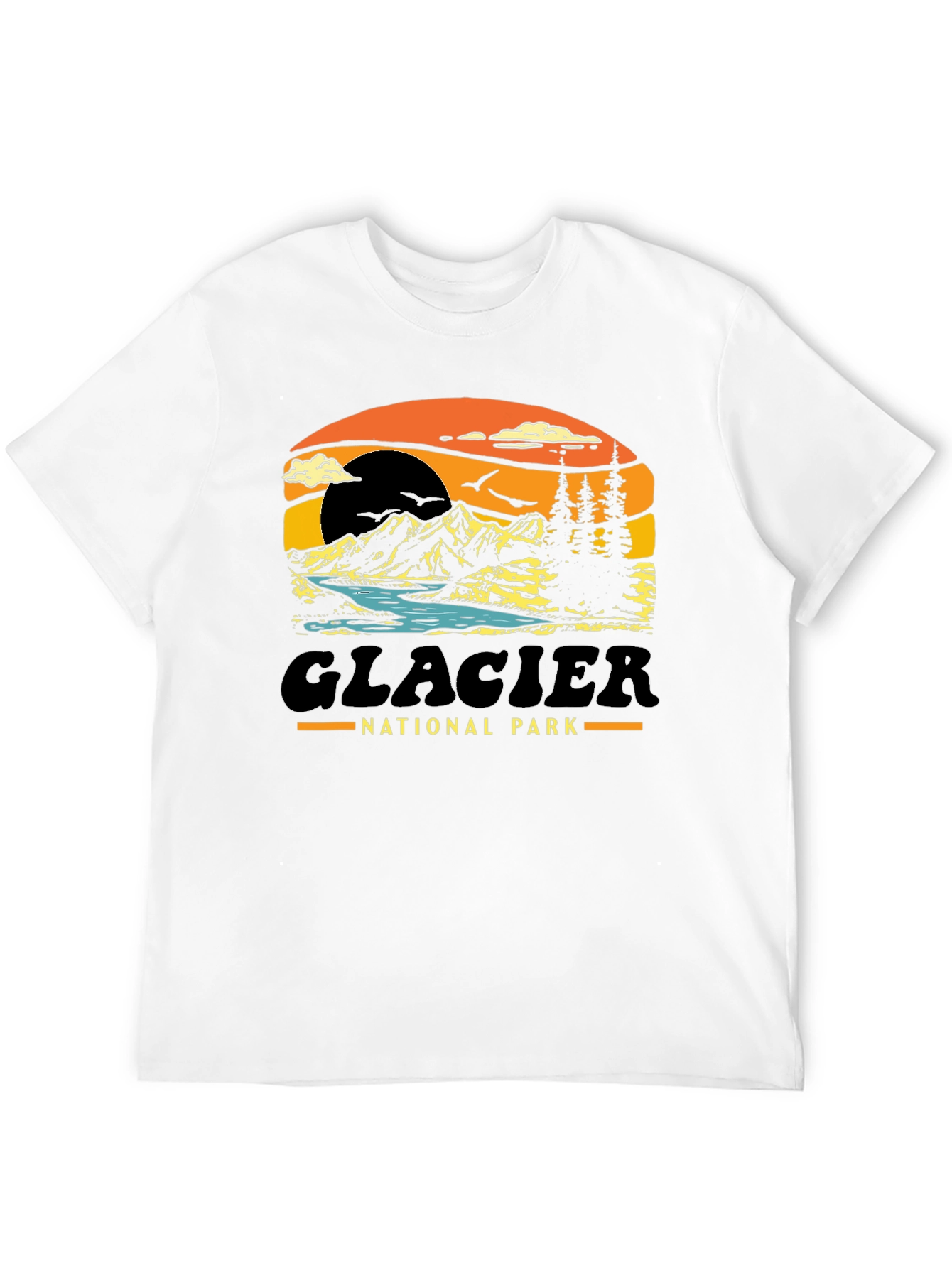 Glacier National Park Graphic Tee