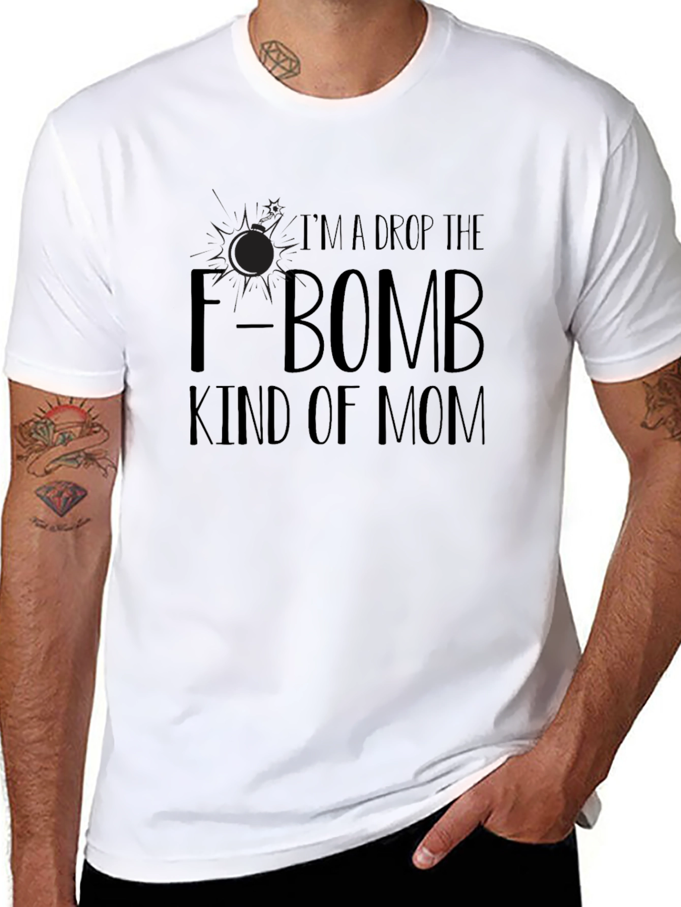 Im A Drop The F-Bomb Kind of Mom T-Shirt