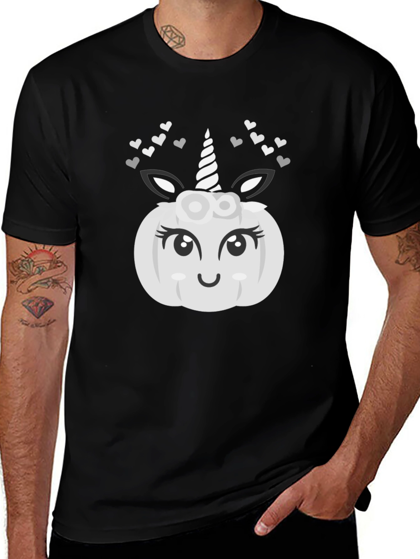 Unicorn Pumpkin Graphic Tee