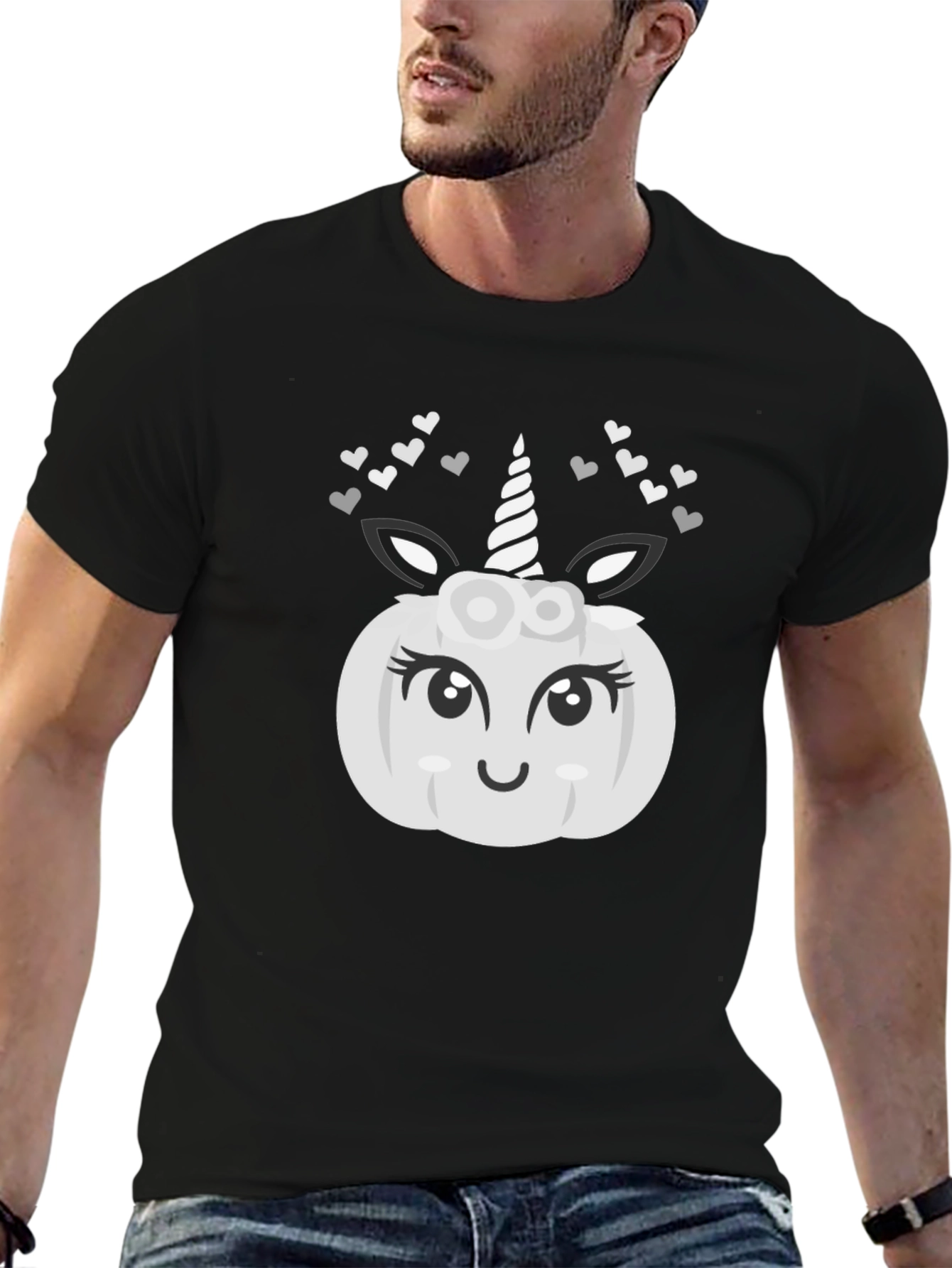 Unicorn Pumpkin Graphic Tee