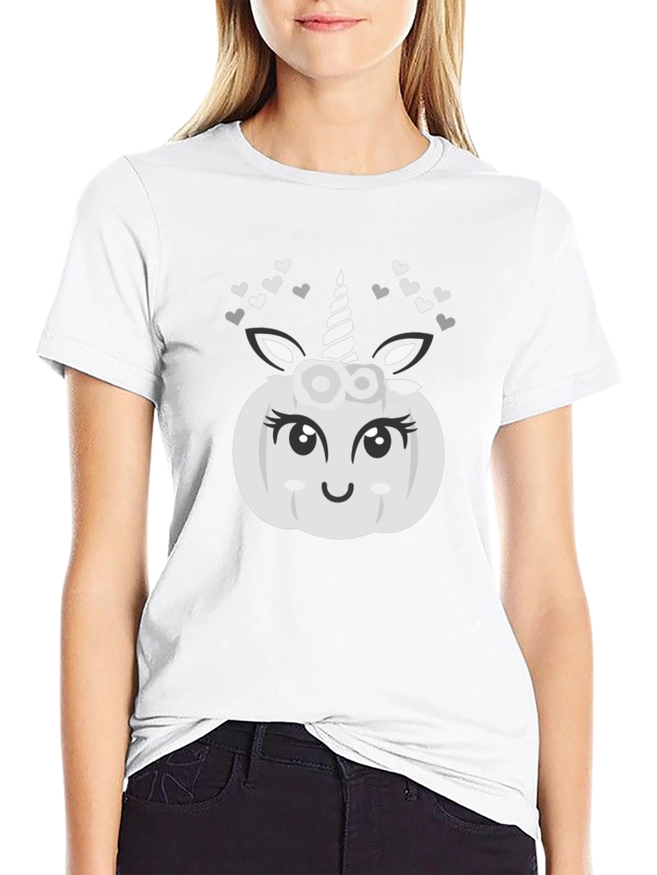 Unicorn Pumpkin Graphic Tee