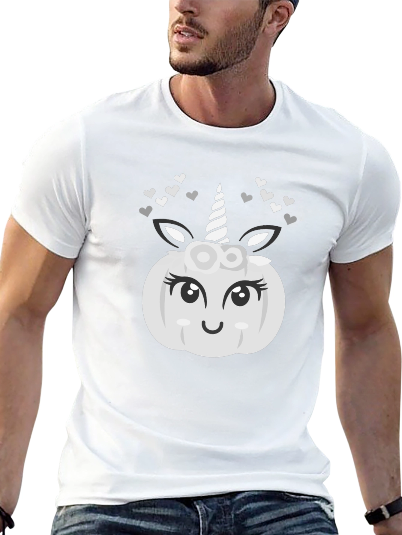 Unicorn Pumpkin Graphic Tee