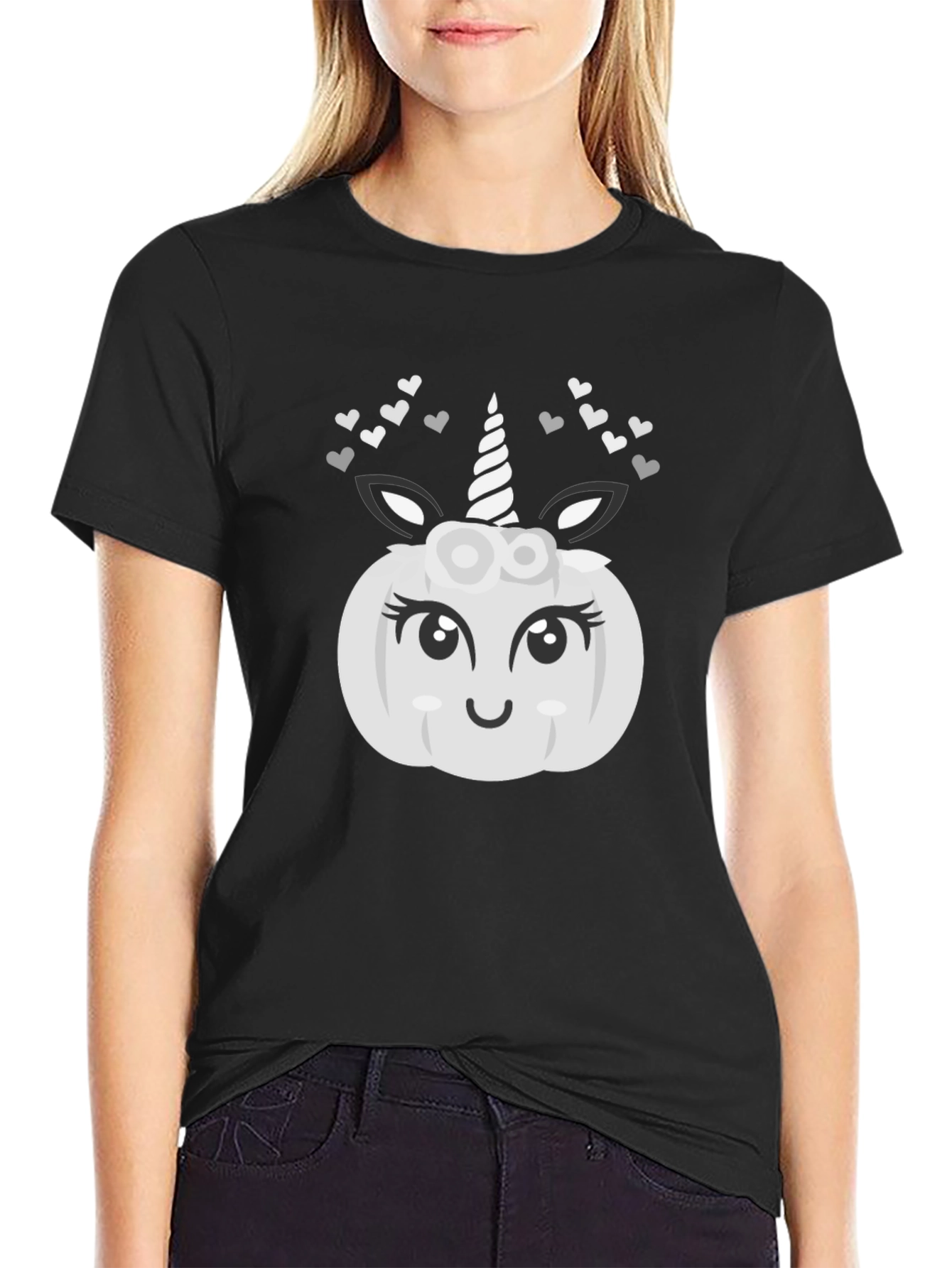 Unicorn Pumpkin Graphic Tee